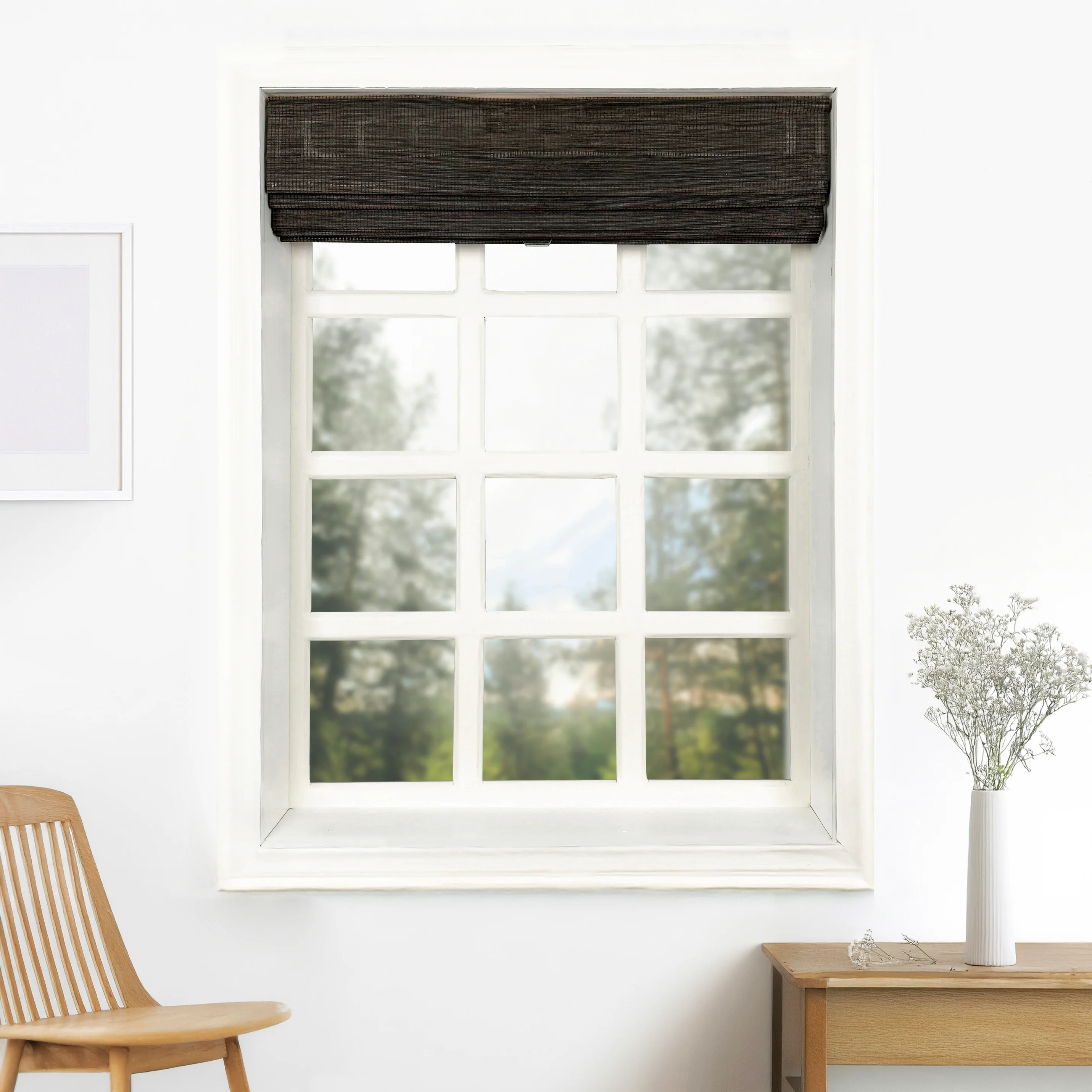 Ivy Woven Bamboo Blinds & Shades | Moss - Image 4