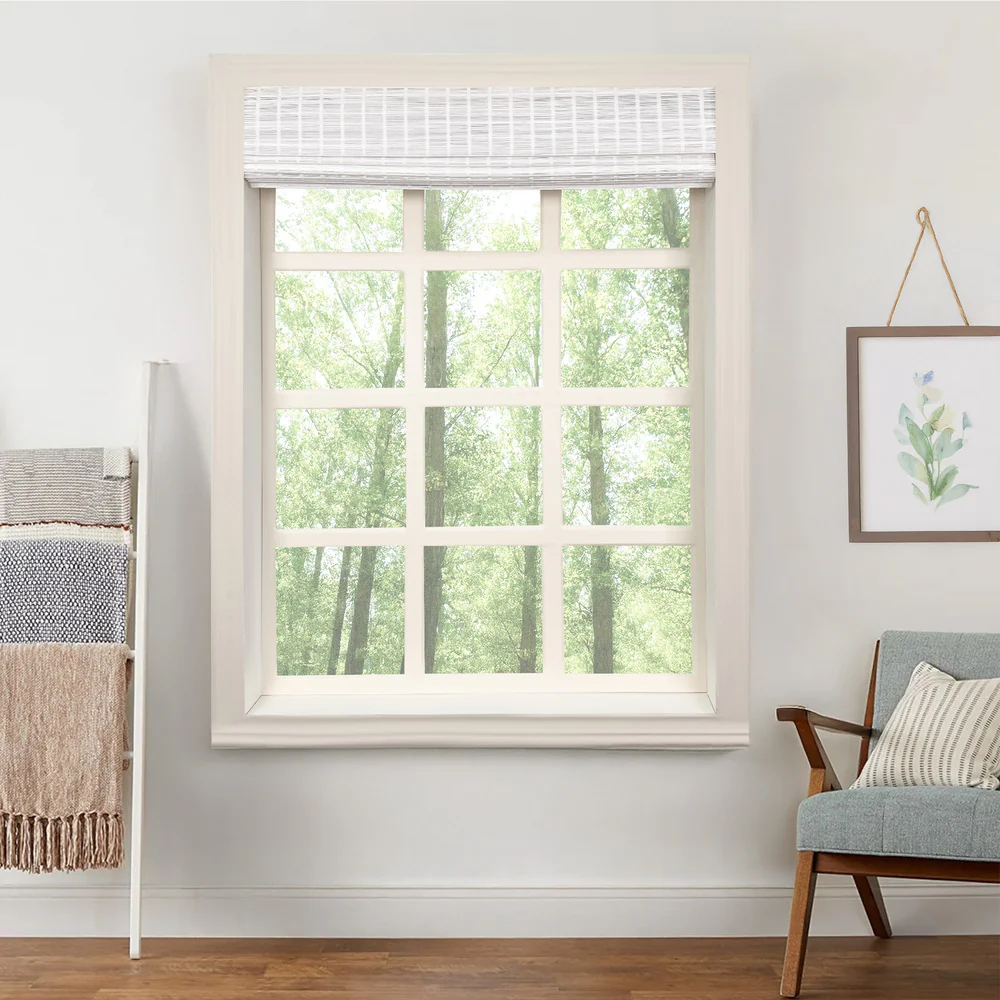 Ivy Woven Bamboo Blinds & Shades | Off White - Image 5