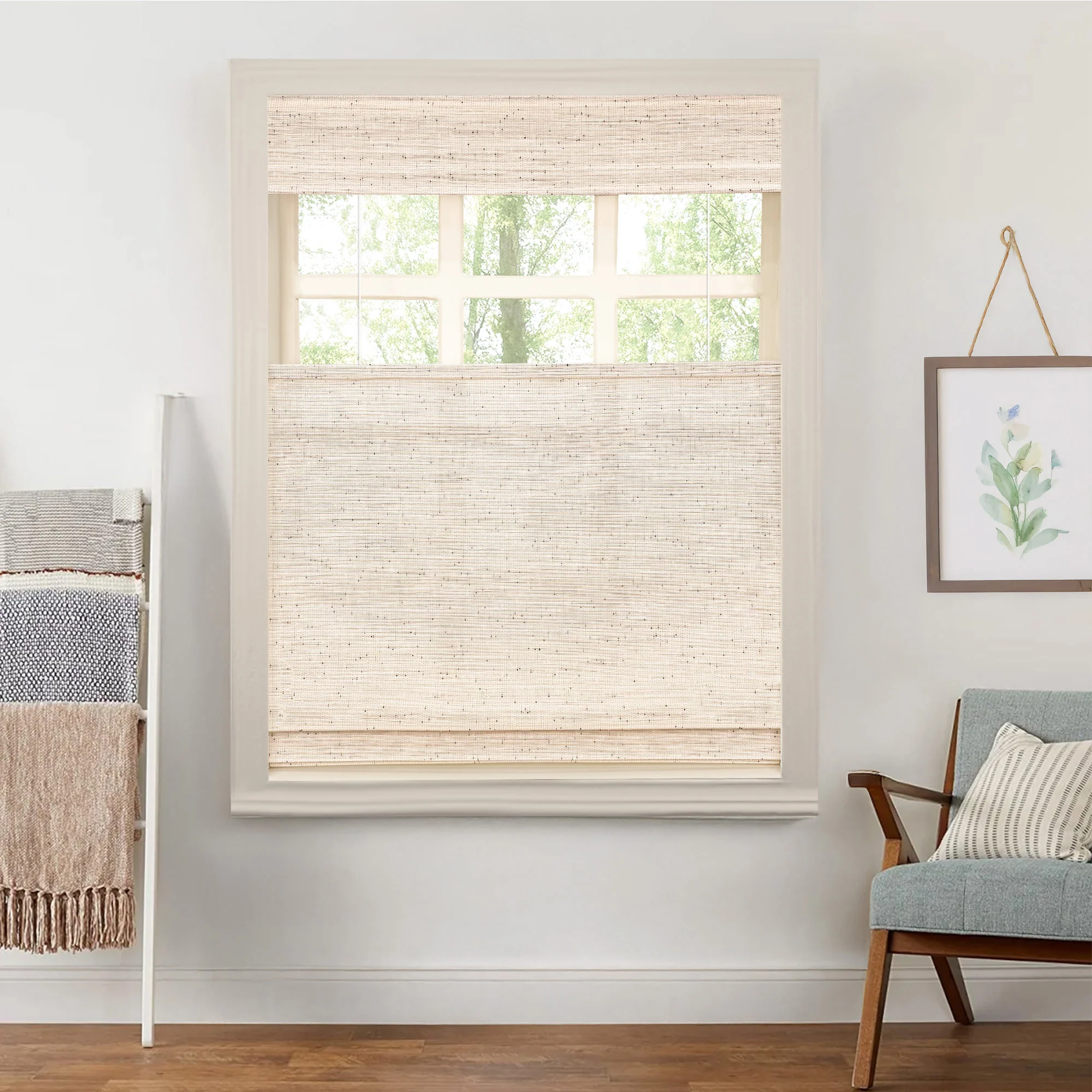 Ivy Woven Bamboo Blinds & Shades Top Down Bottom Up | Freckle - Image 3