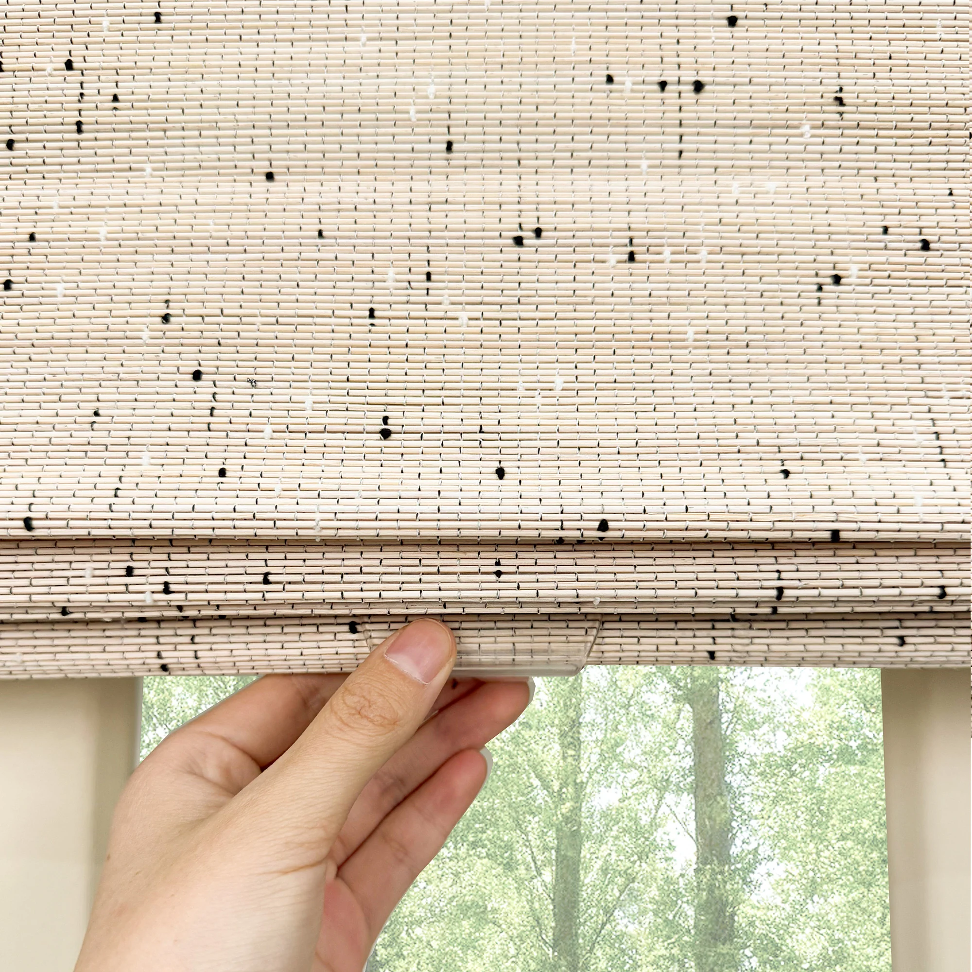 Ivy Woven Bamboo Blinds & Shades | Freckle - Image 7