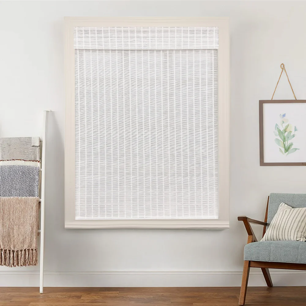 Ivy Woven Bamboo Blinds & Shades | Off White - Image 6