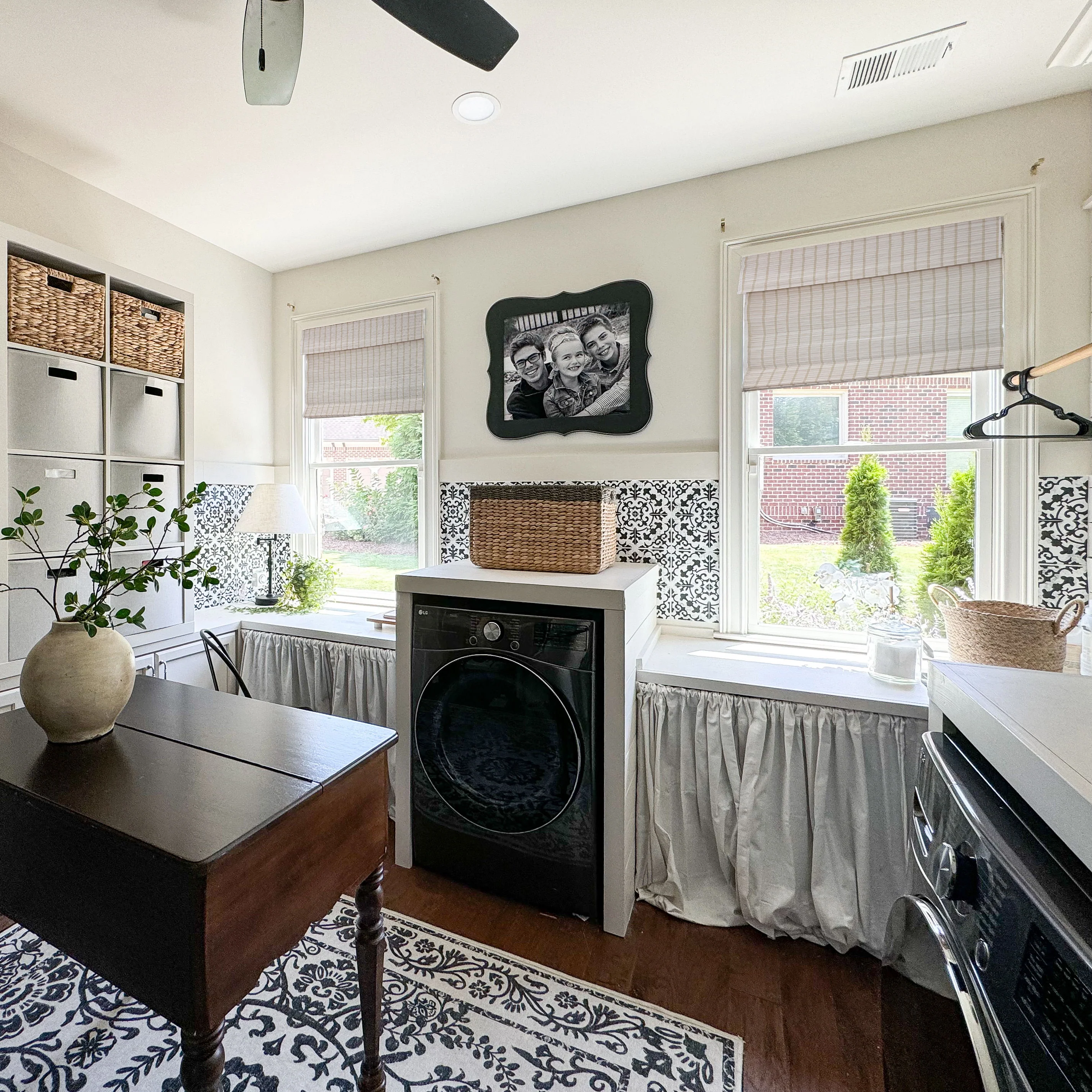 Ivy Woven Bamboo Blinds & Shades Top Down Bottom Up | Snow - Image 2