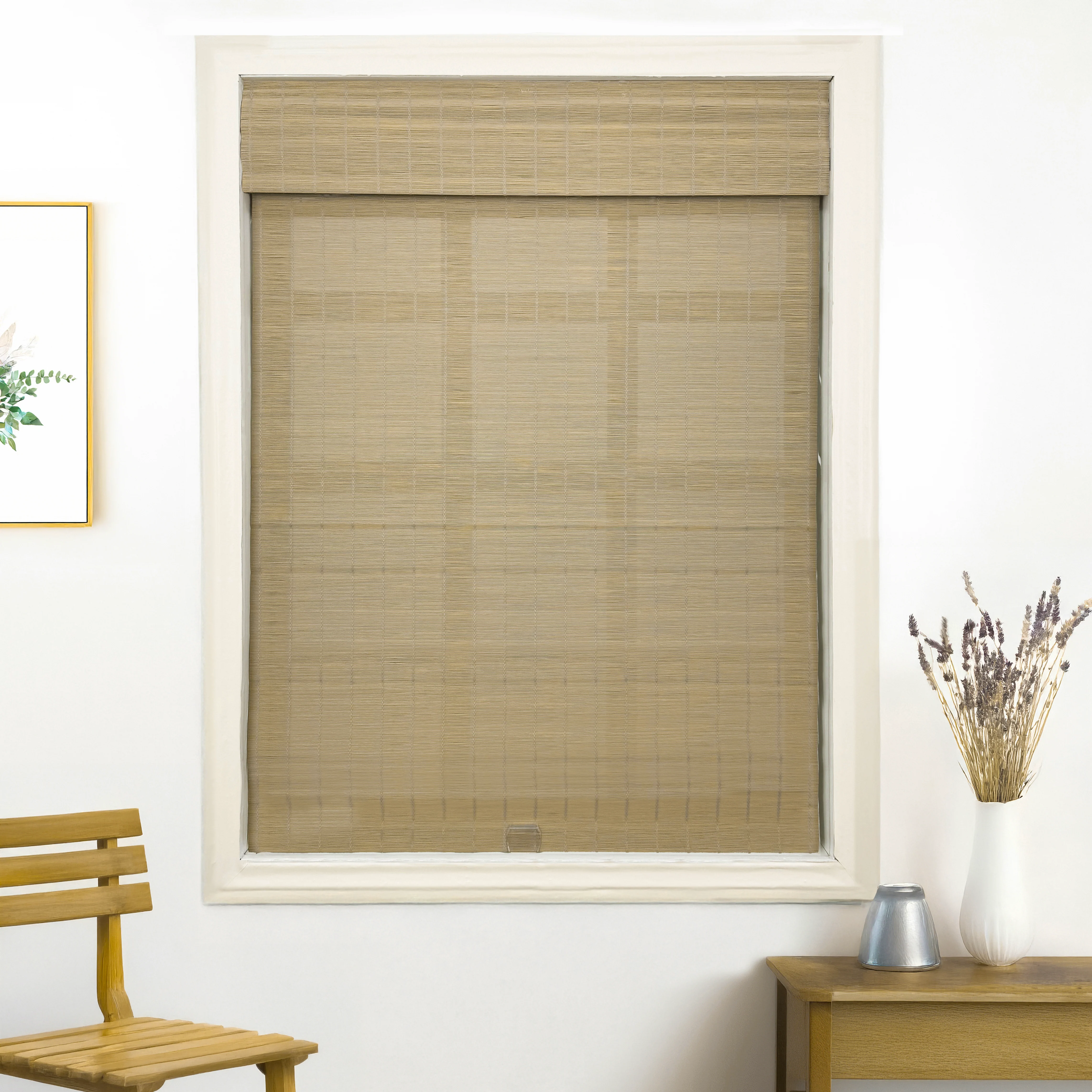 Ivy Woven Bamboo Blinds & Shades | Tawny - Image 6