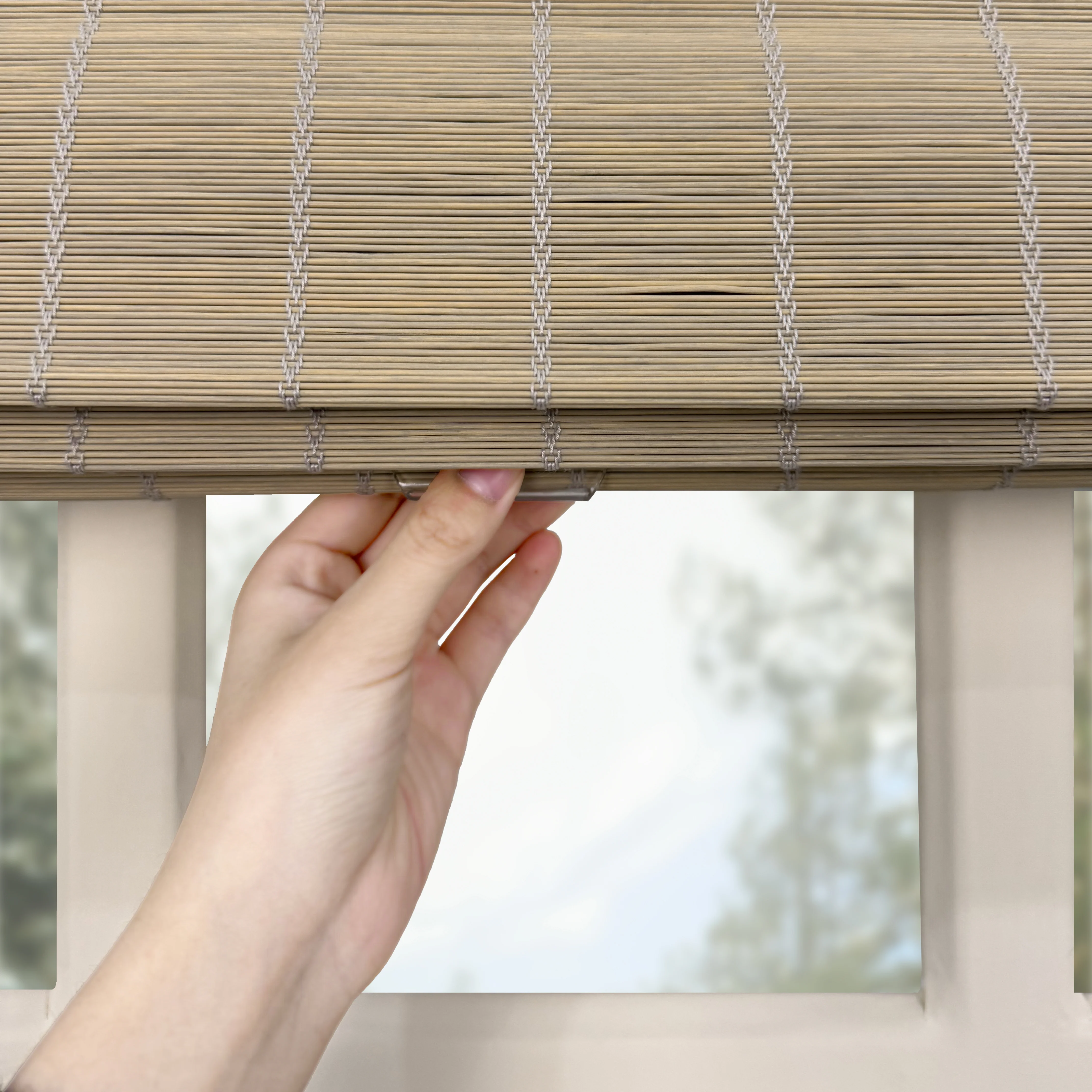 Ivy Woven Bamboo Blinds & Shades | Tawny - Image 8