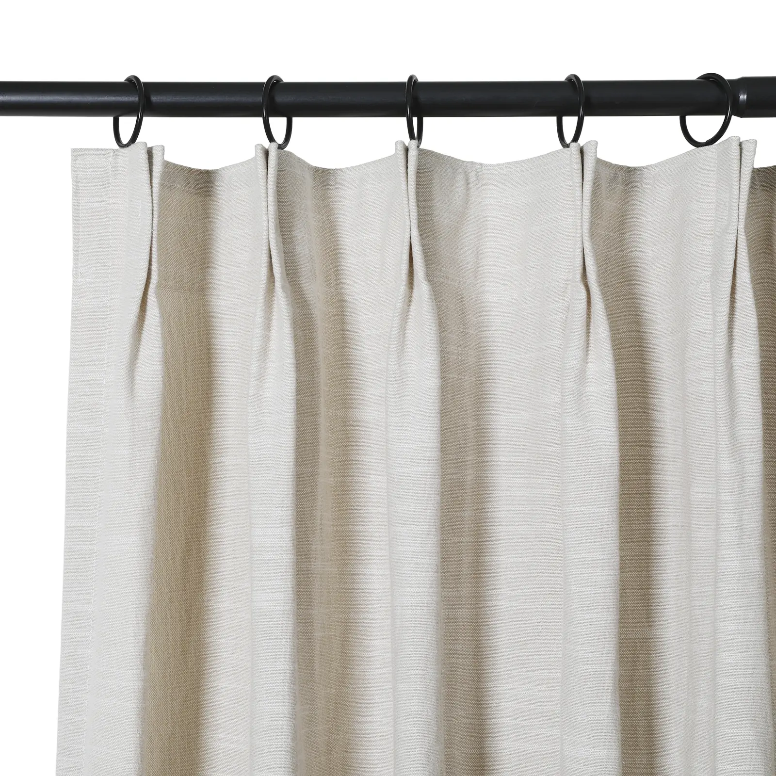 Jenna Linen Cafe Curtains - Image 2