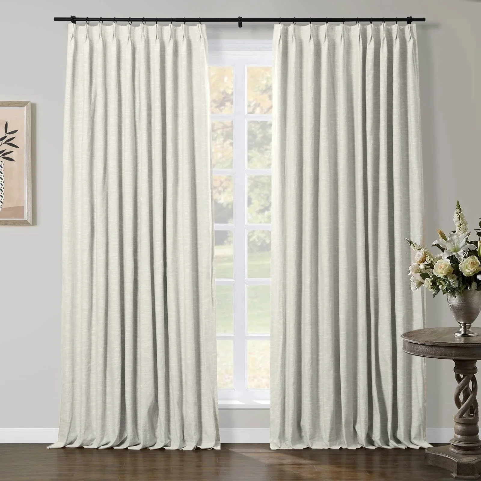 Jenna Linen Blackout Curtains & Drapes - Image 22