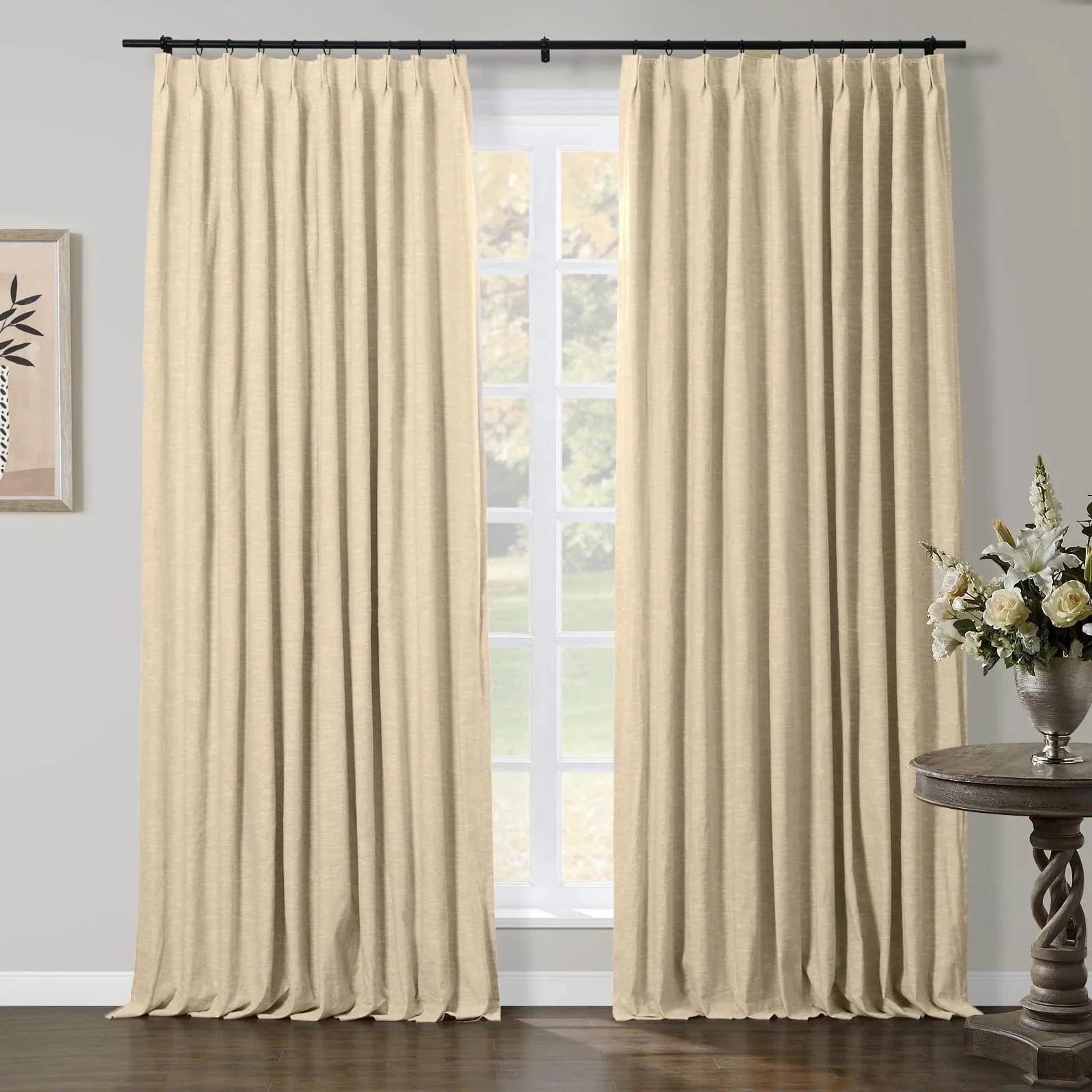 Jenna Linen Blackout Curtains & Drapes - Image 23