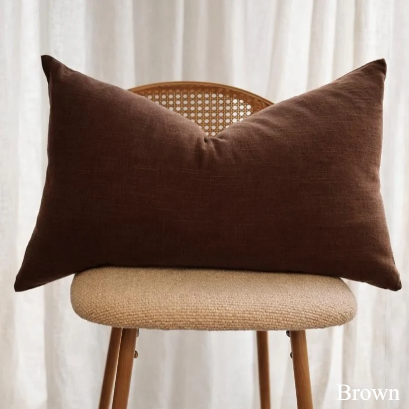 Jenna Linen Pillow - Image 9