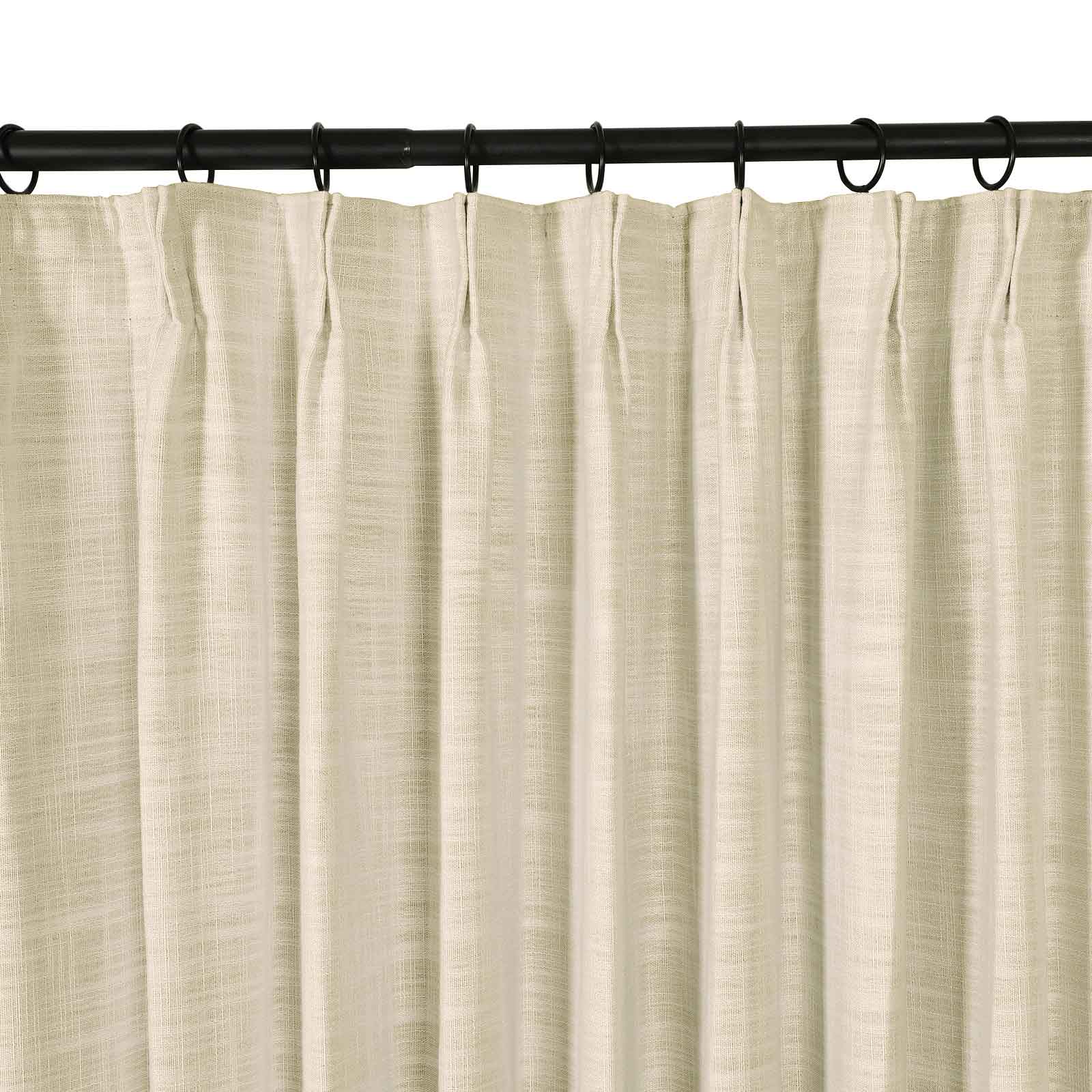 Kelly Flax Linen Curtains & Drapes Pleated - Image 7