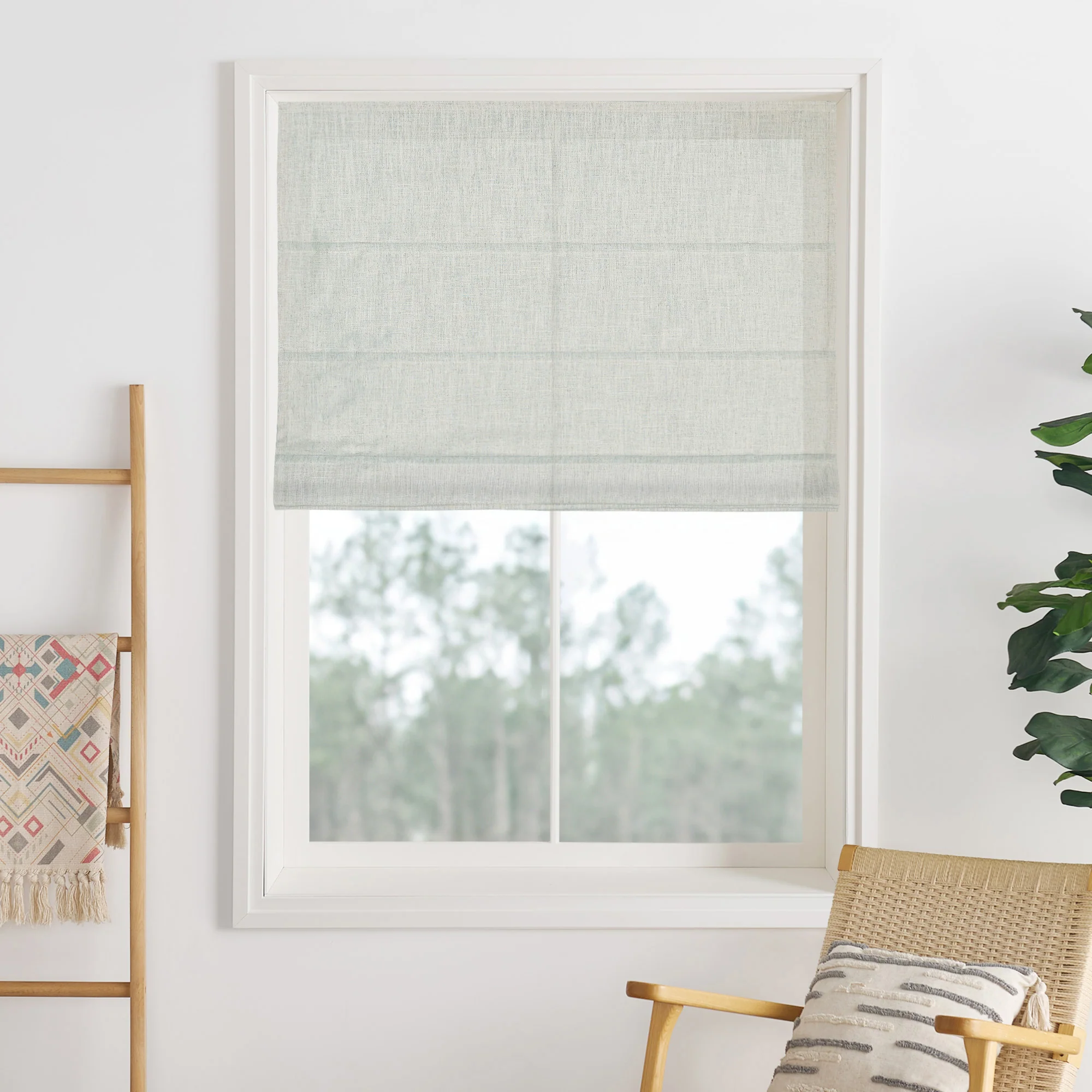 Lily Linen Roman Blackout Shades - Image 26