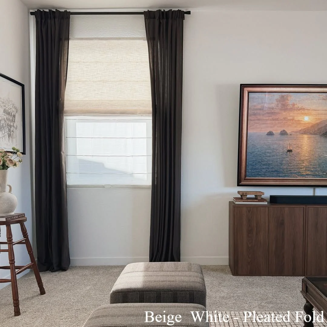 Custom Cordless Roman Shades & Blinds | Day Night - Image 2
