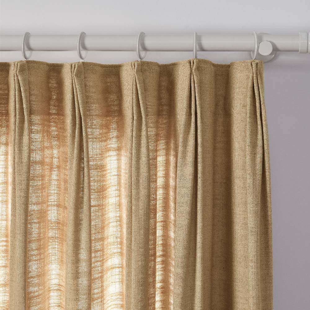 Lily Linen Curtains & Drapes Pleated - Image 22