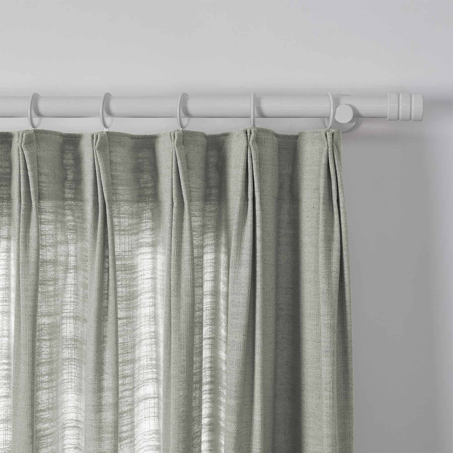 Lily Linen Curtains & Drapes Pleated - Image 25