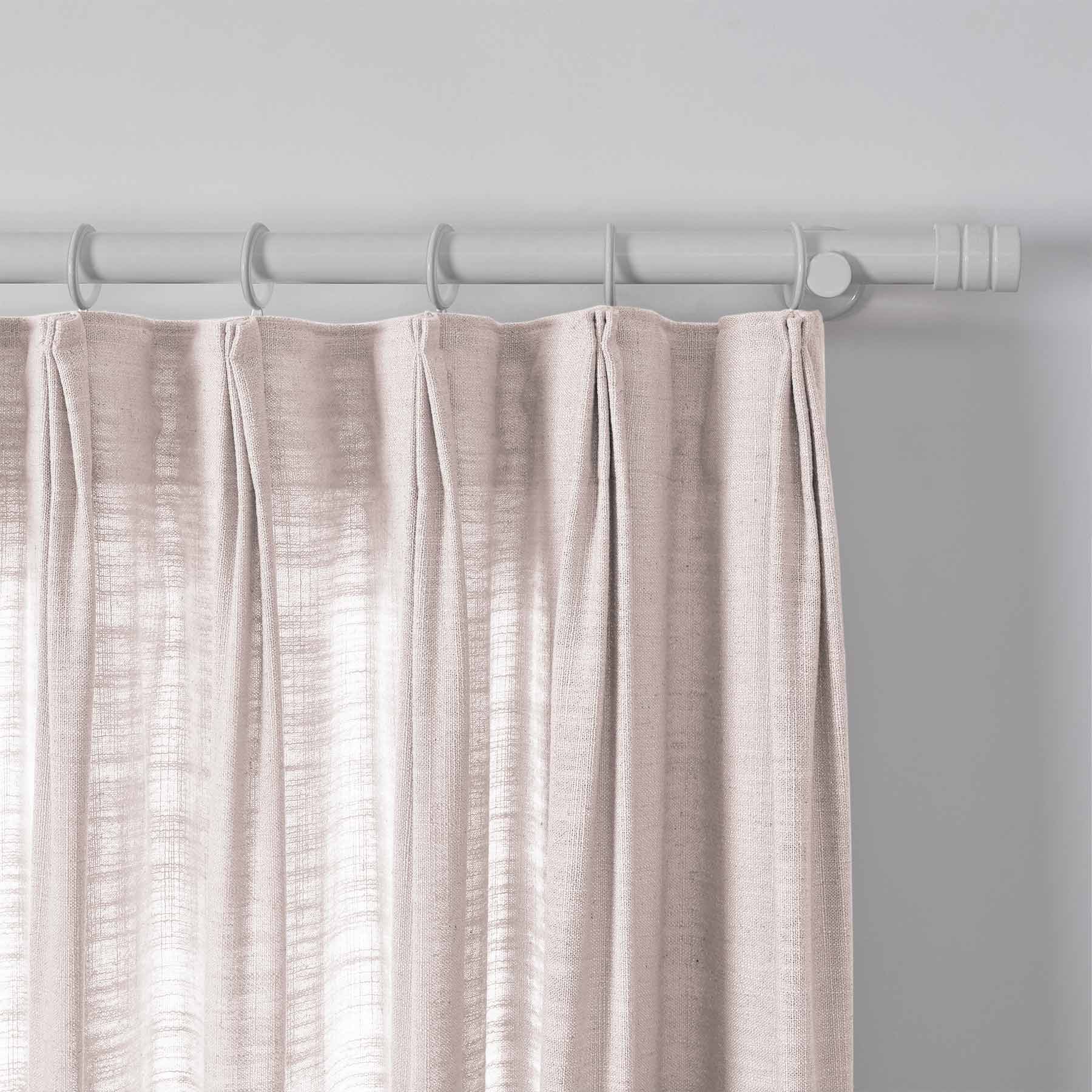 Lily Linen Curtains & Drapes Pleated - Image 26