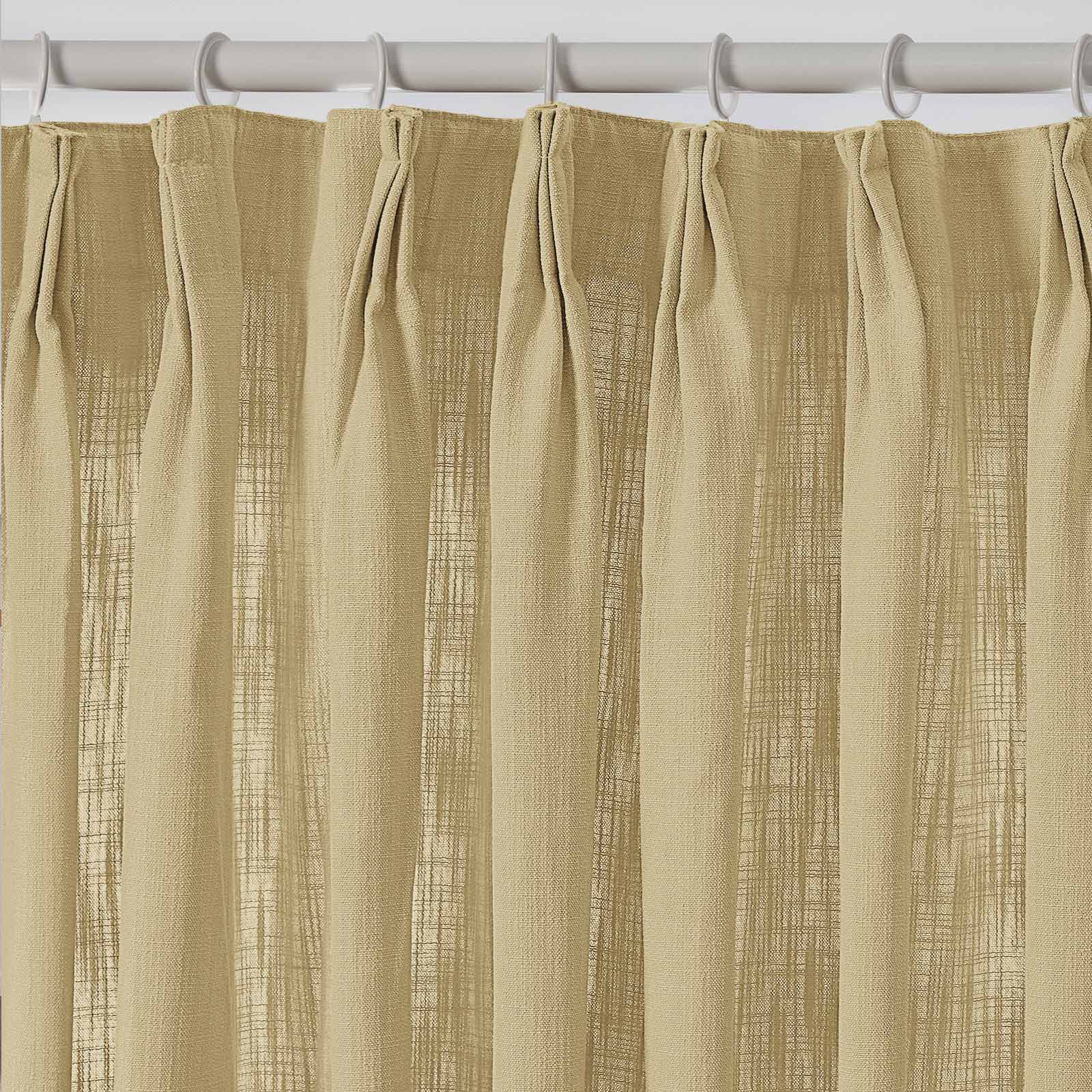 Lily Linen Curtains & Drapes Pleated - Image 27