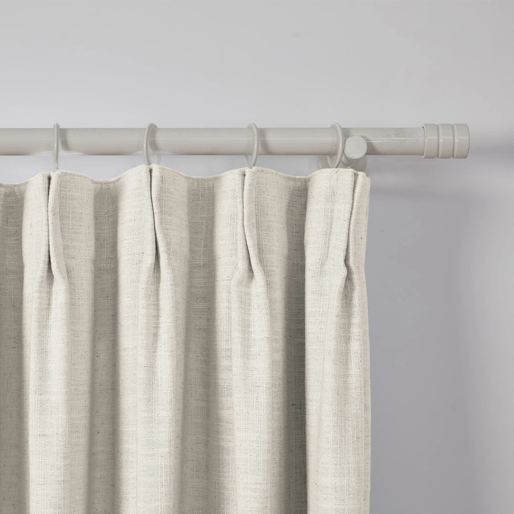 Lily Linen Curtains & Drapes Pleated - Image 15