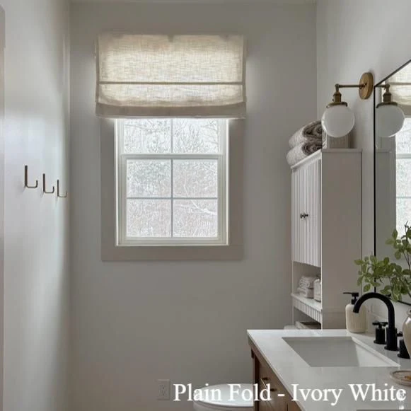 Lily Linen Roman Shades & Blinds - Image 10