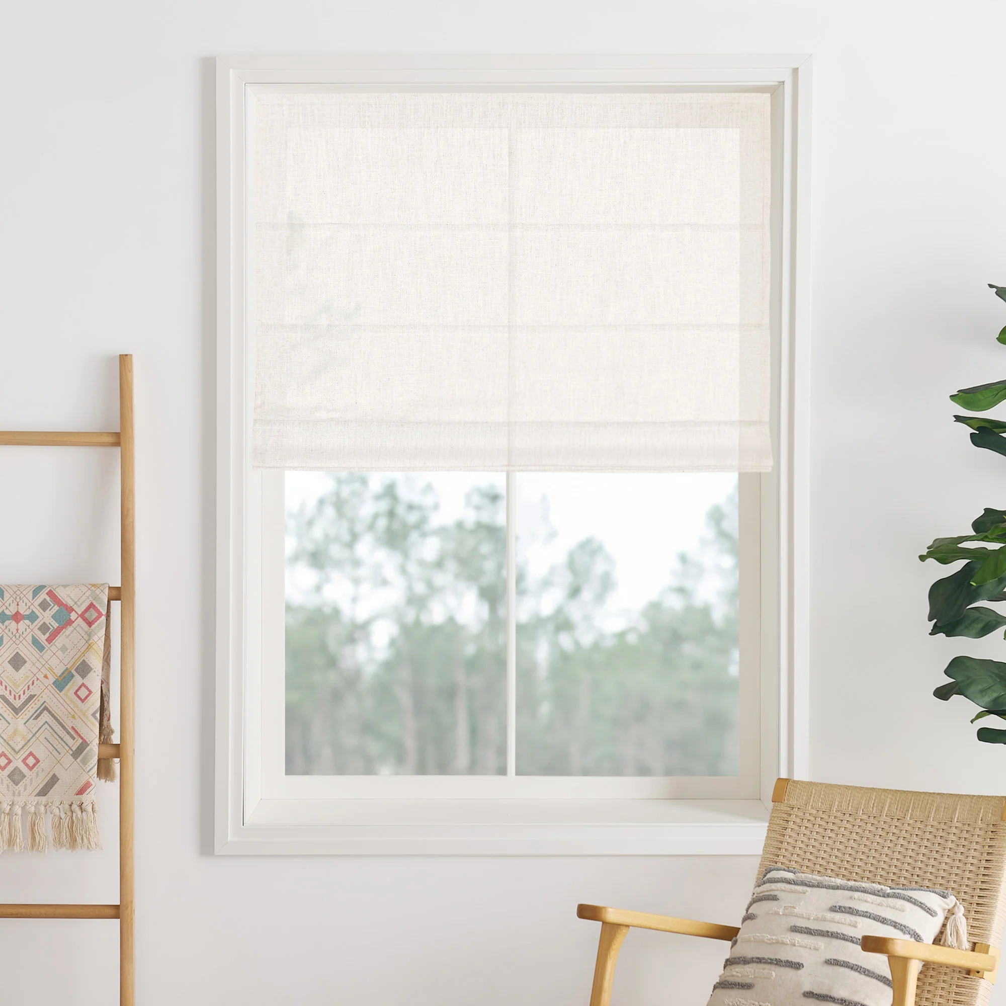 Lily Linen Roman Shades & Blinds - Image 19