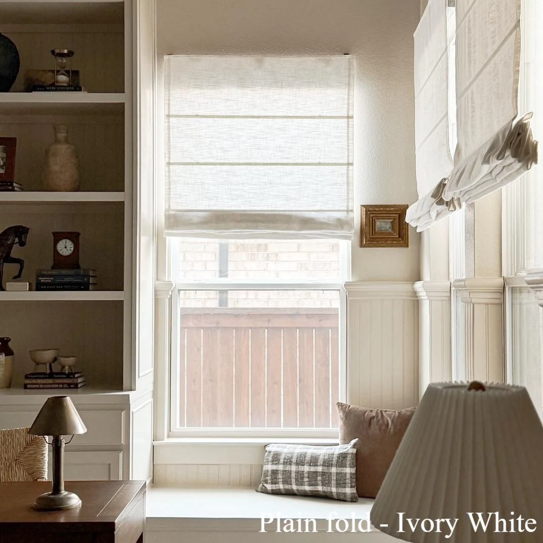 Lily Linen Roman Shades & Blinds - Image 8