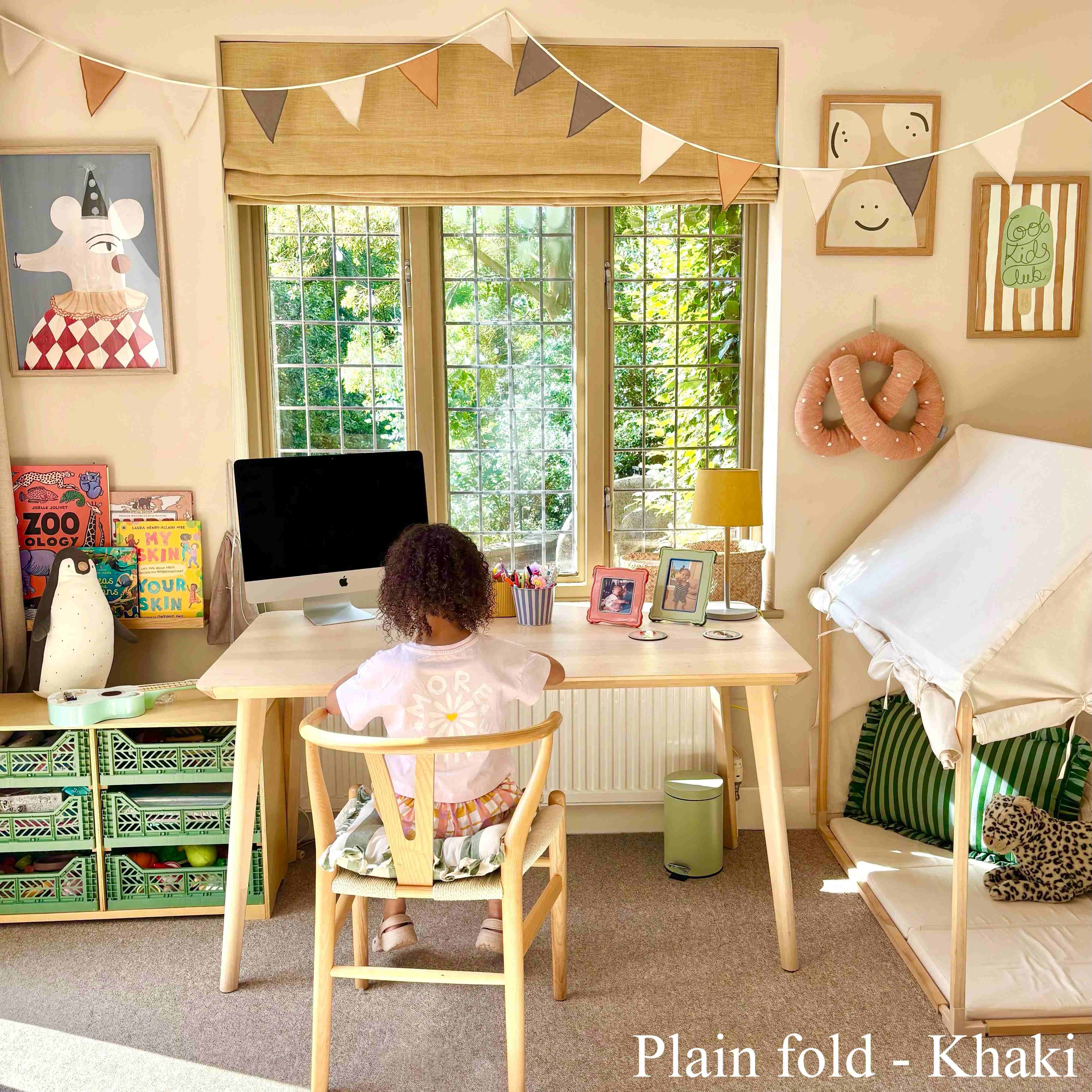 Lily Linen Roman Shades & Blinds - Image 9