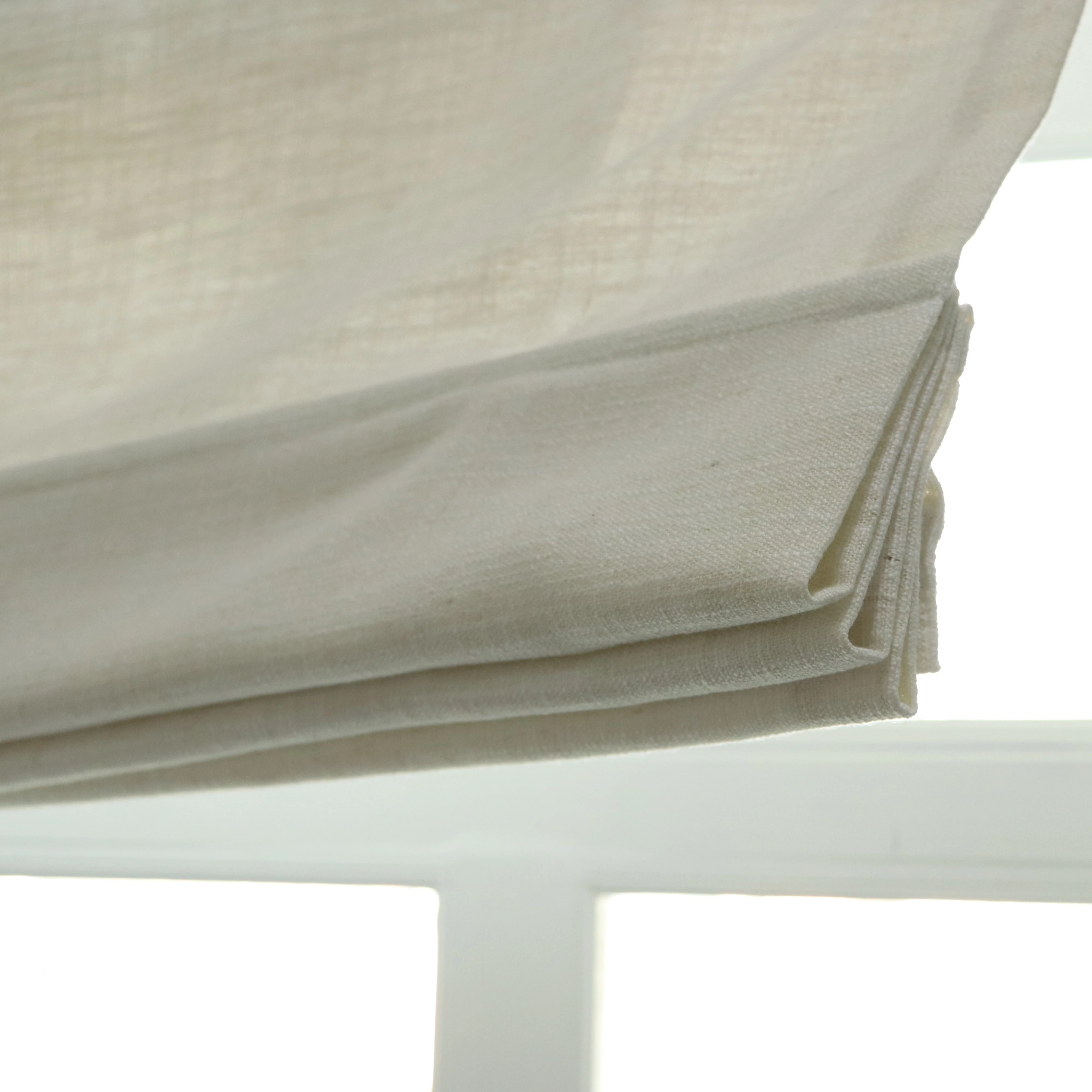Lily Linen Roman Shades & Blinds | Plain Fold - Image 10