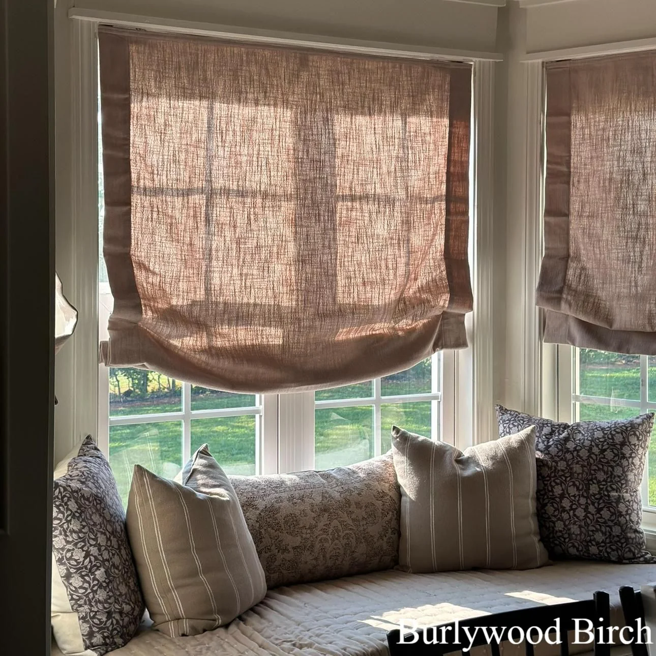 Lily Linen Roman Shades & Blinds | Relaxed - Image 11