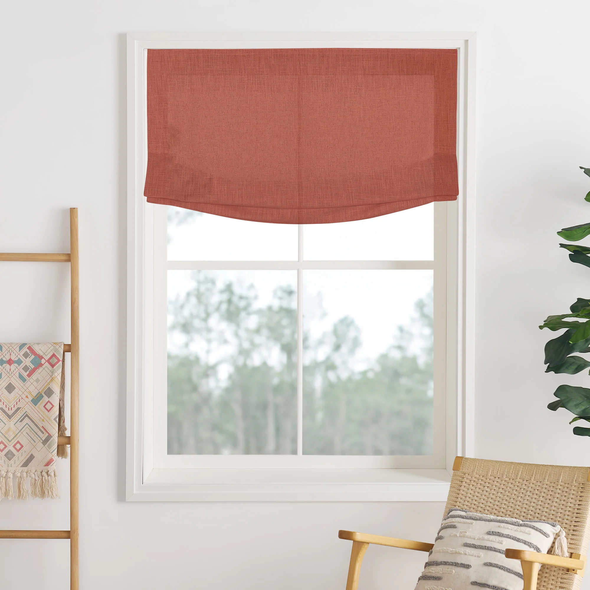 Lily Linen Roman Shades & Blinds | Relaxed - Image 22