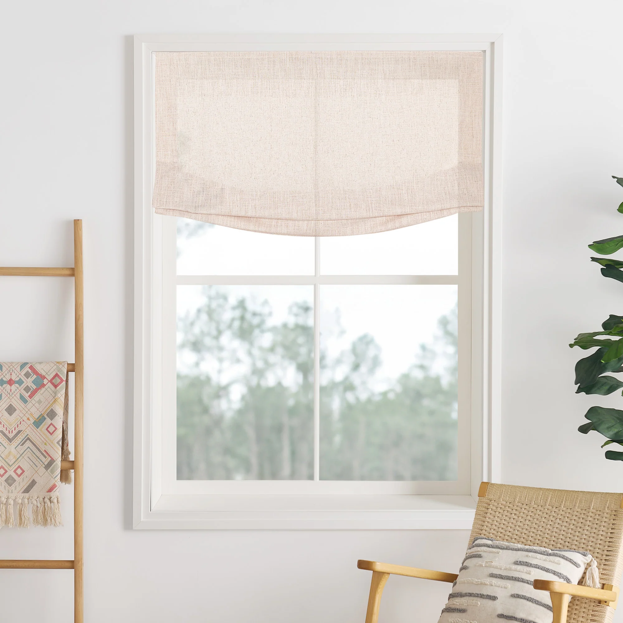 Lily Linen Roman Shades & Blinds | Relaxed - Image 50