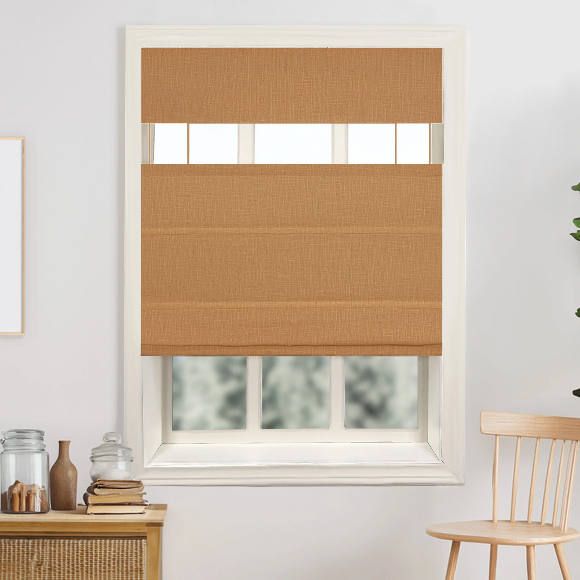 Lily Linen Roman Shades & Blinds | Top Down Bottom Up - Image 31