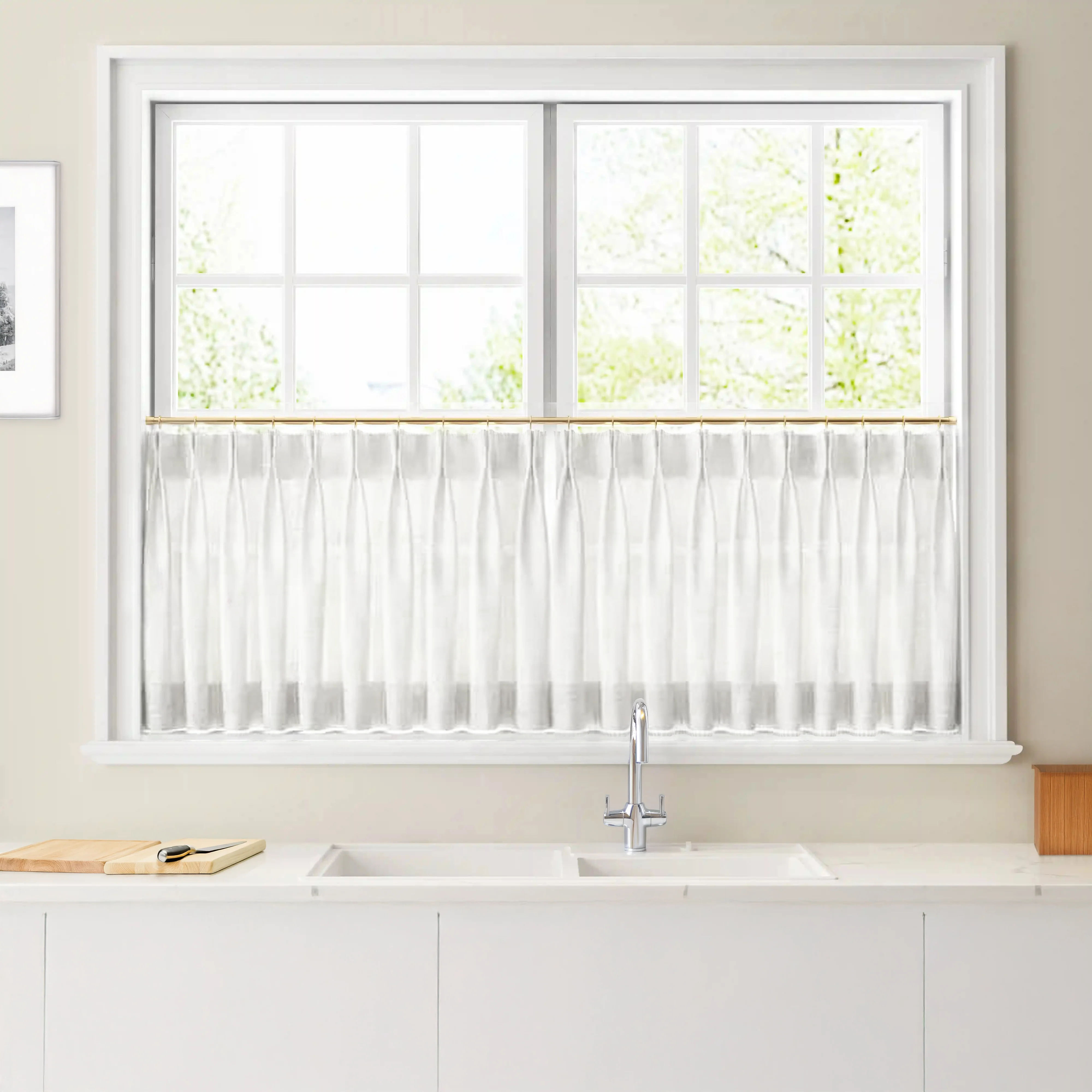 Bella Breeze Cotton Cafe Curtains