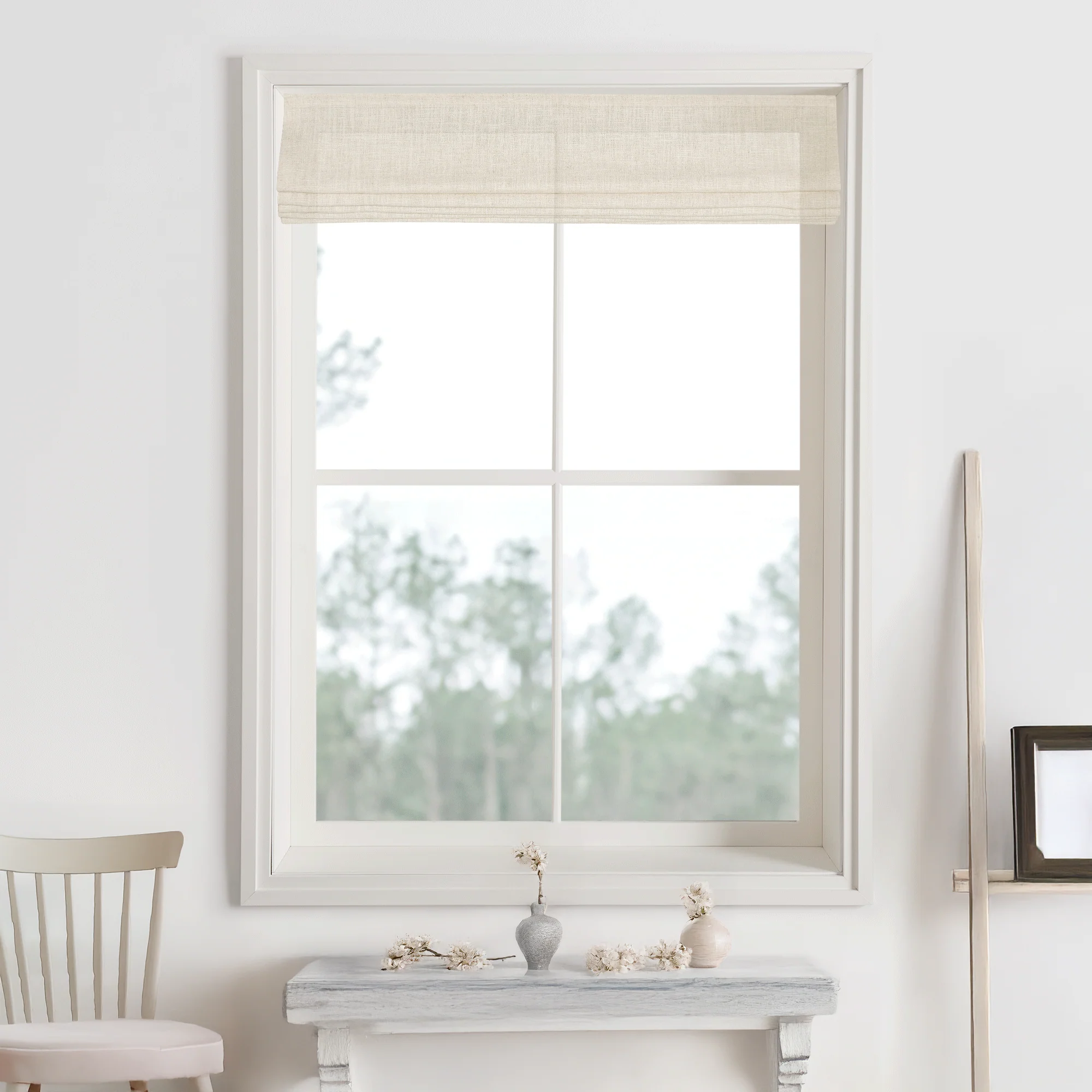 Lily Linen Roman Shades & Blinds - Image 17