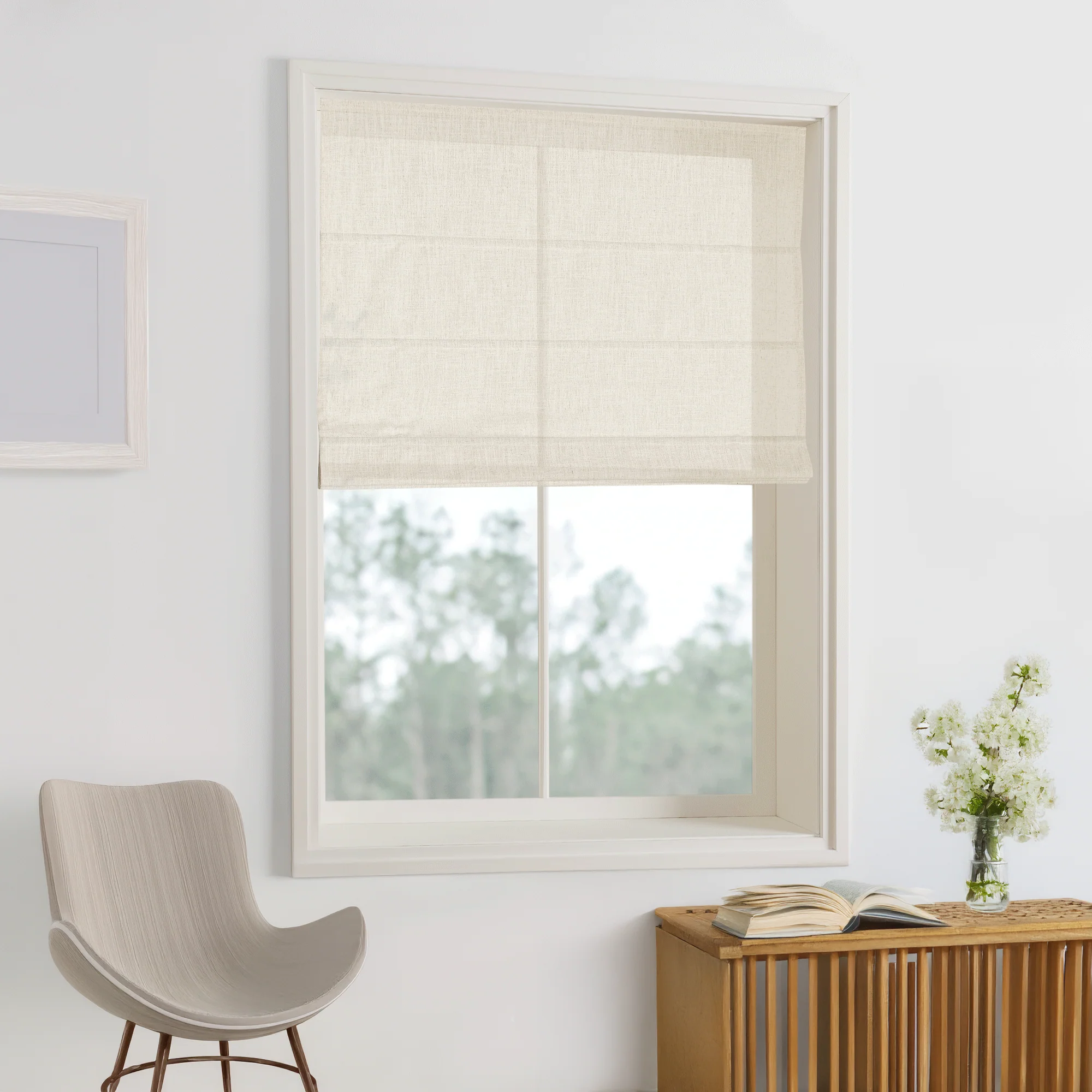 Lily Linen Roman Shades & Blinds - Image 18