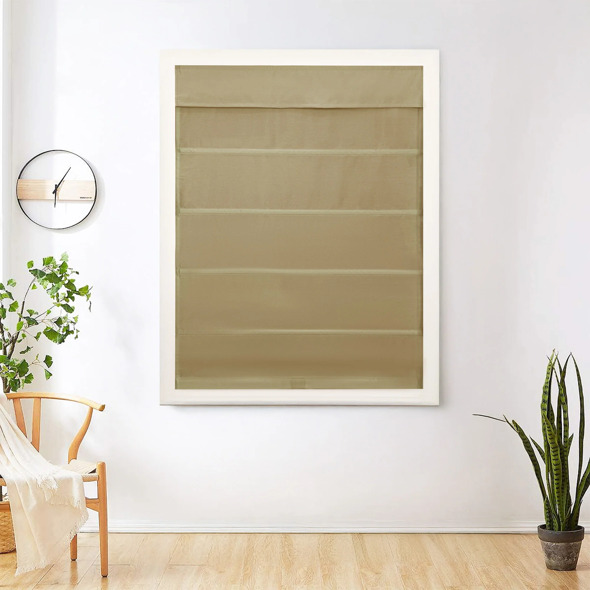 Lora Premium Silk Roman Shades & Blinds - Image 7