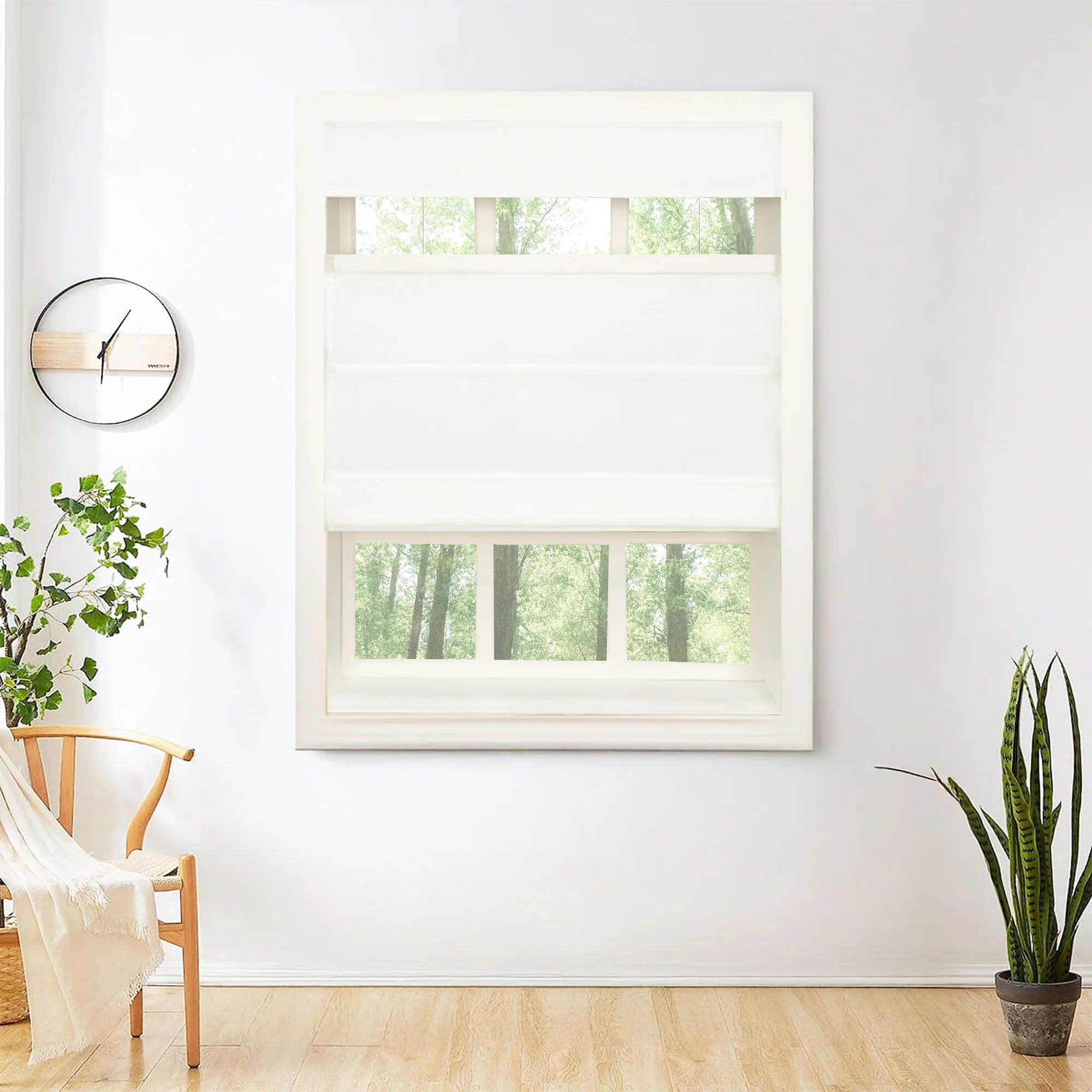 Lora Premium Silk Roman Shades & Blinds | Top Down Bottom Up - Image 12
