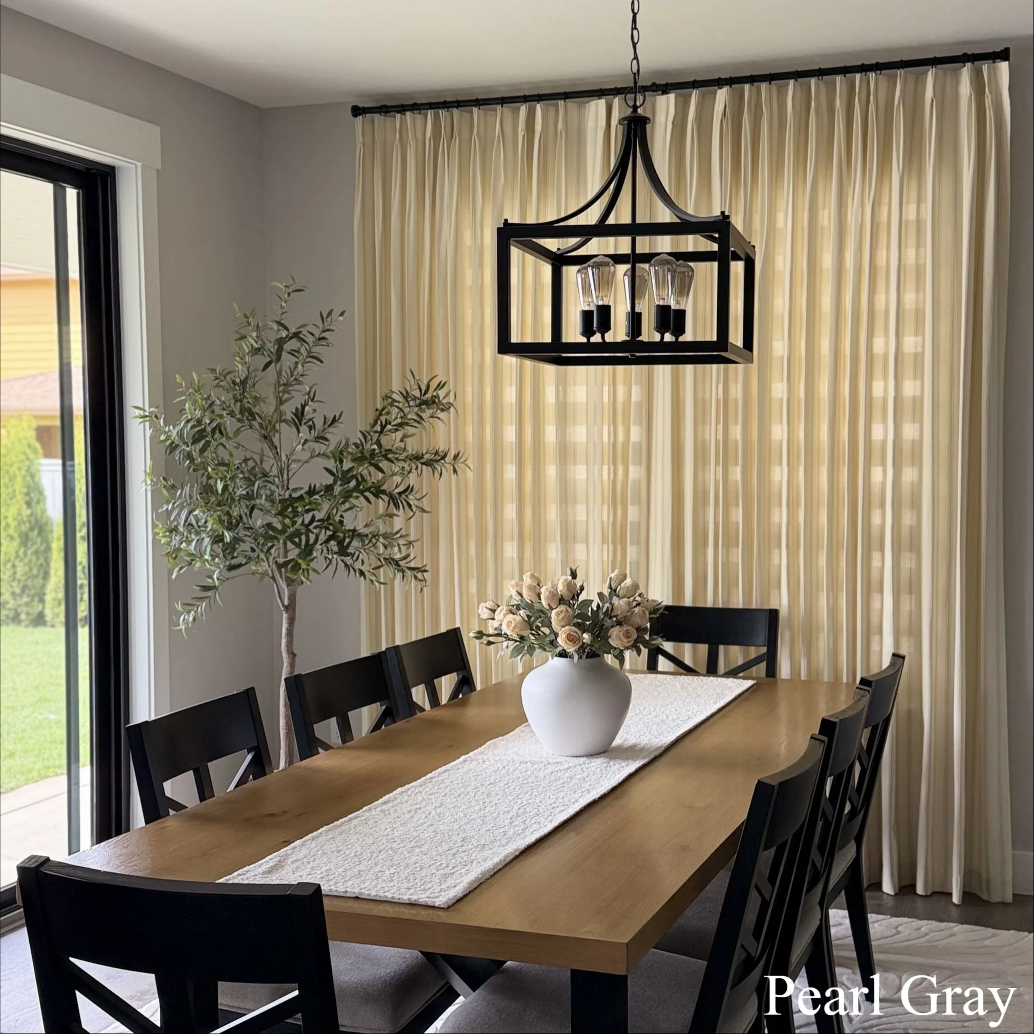 Loxley Yarn-Dyed Cotton Curtains & Drapes Pleated - Image 4