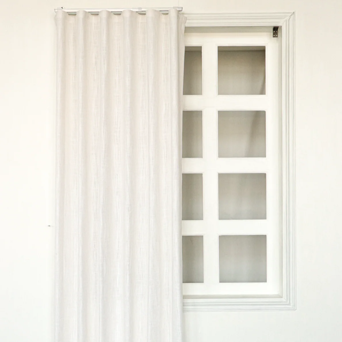Cove Cotton Blend Curtains & Drapes Ripple Fold with Track
