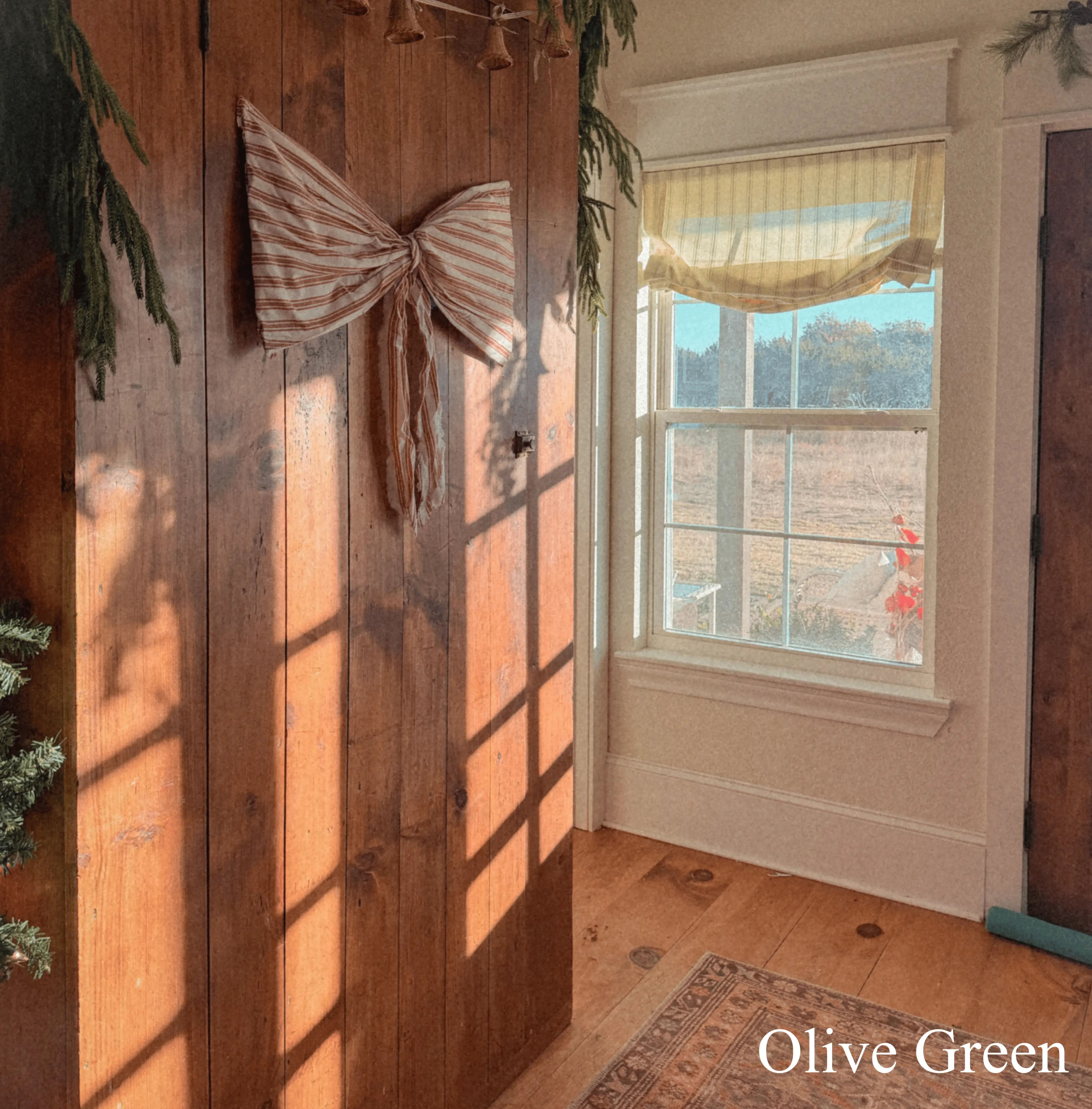 Loxley Yarn-Dyed Roman Shades & Blinds | Relaxed - Image 2