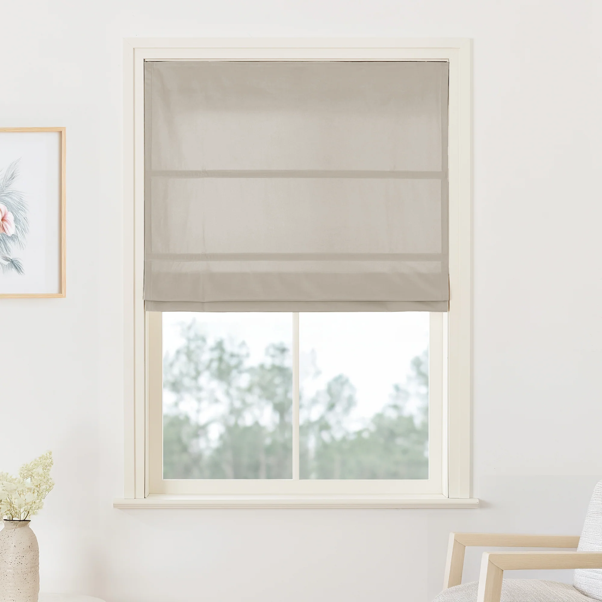 Maillard Velvet Roman Blackout Shades - Image 12