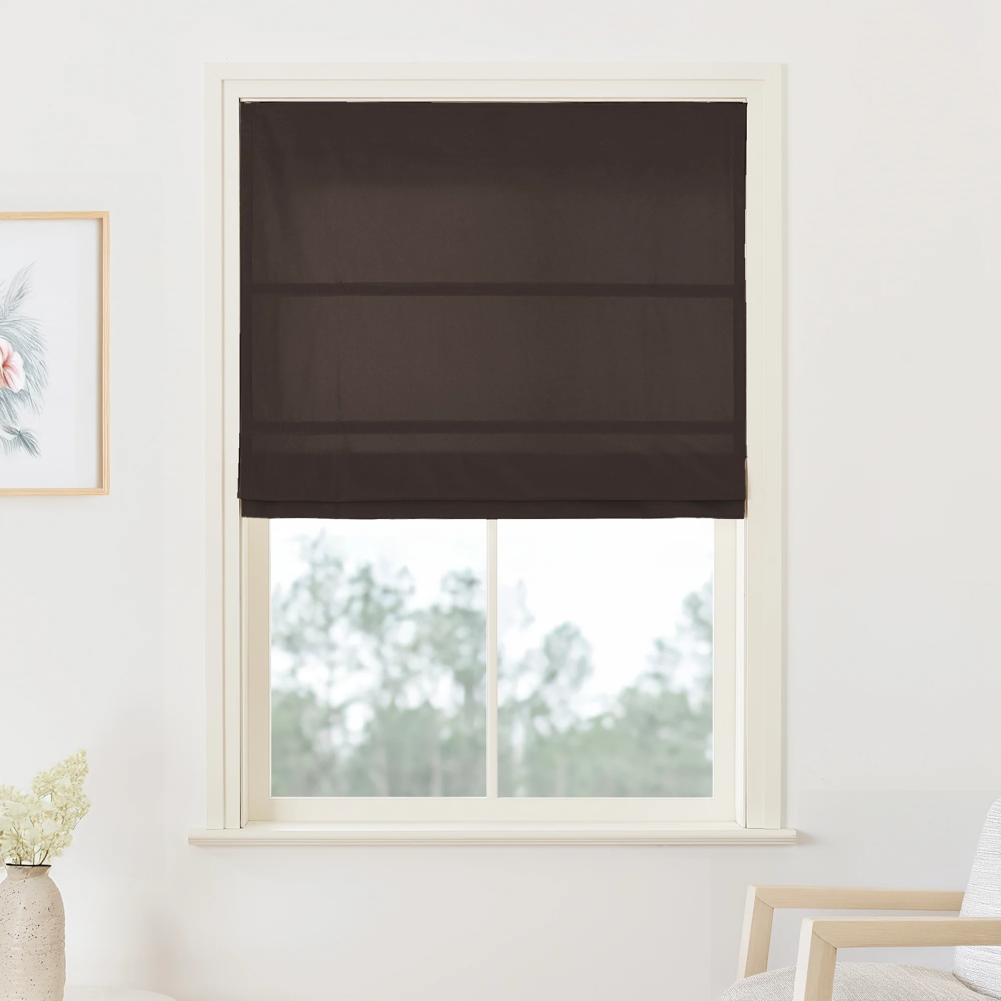 Maillard Velvet Roman Blackout Shades - Image 19