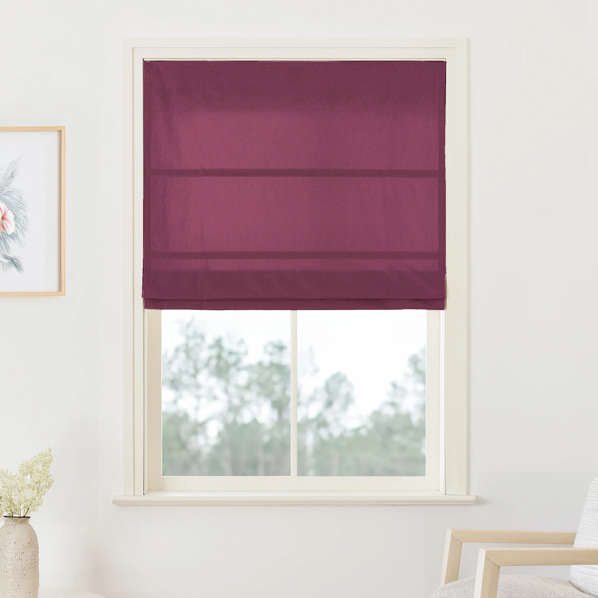 Maillard Velvet Roman Blackout Shades - Image 26
