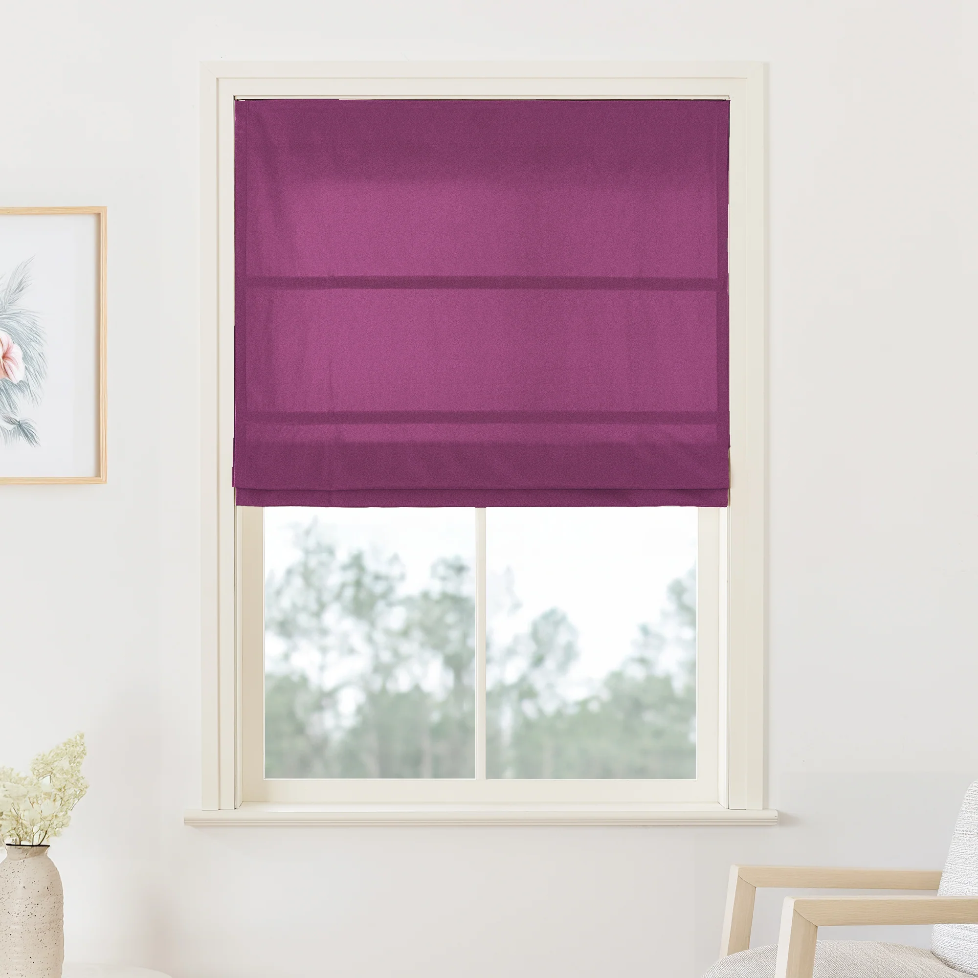 Maillard Velvet Roman Blackout Shades - Image 29