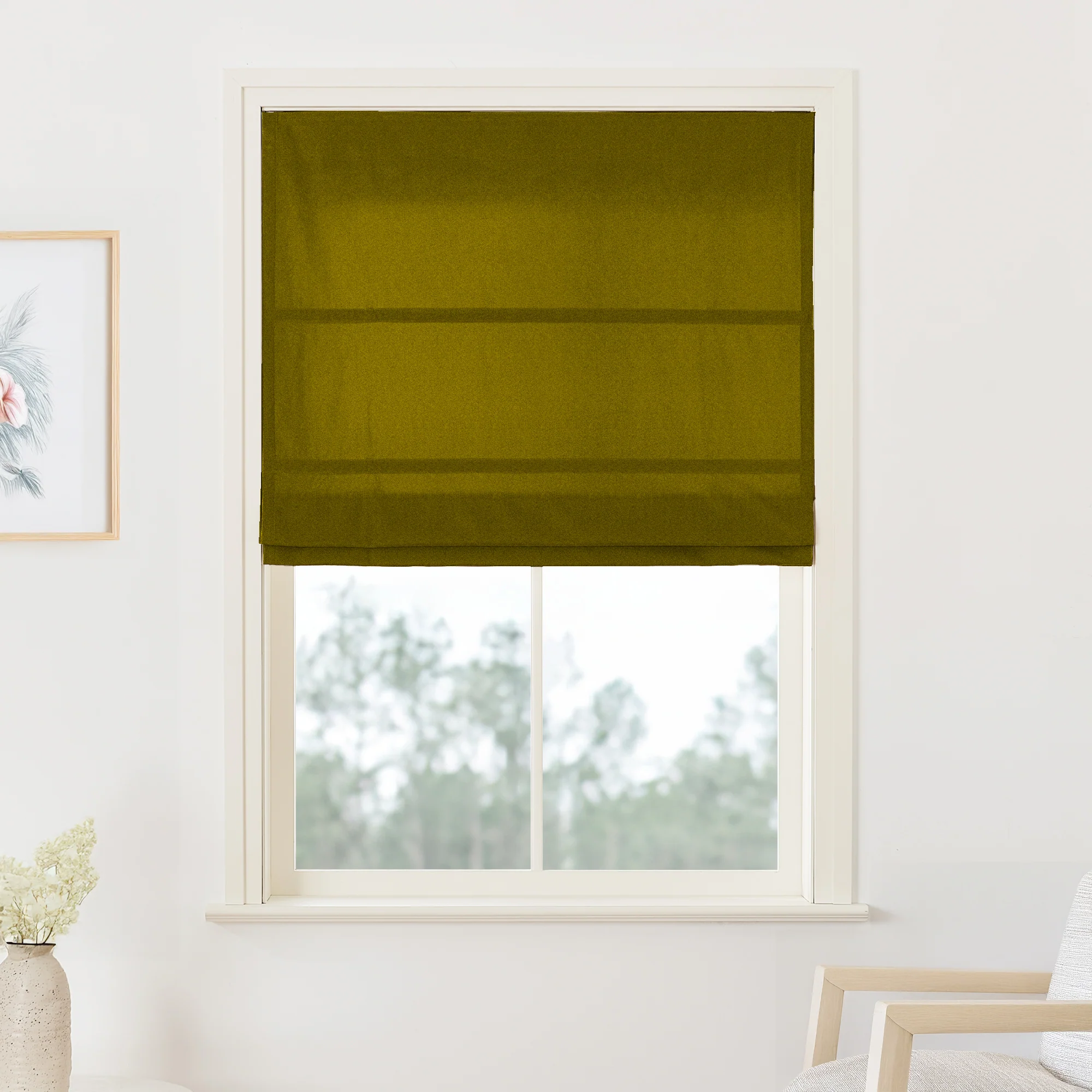 Maillard Velvet Roman Blackout Shades - Image 39