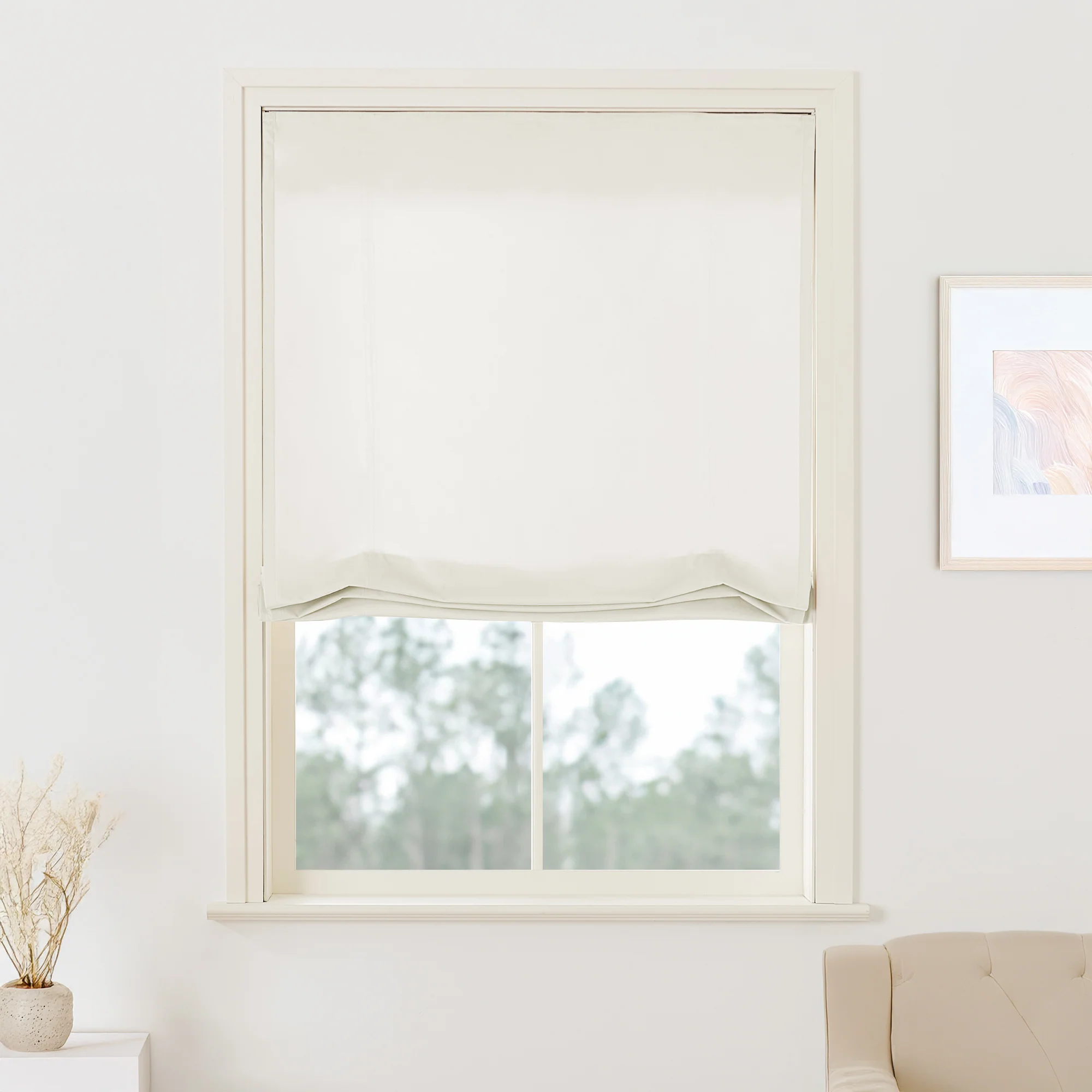 Maillard Velvet Roman Blackout Shades - Image 6