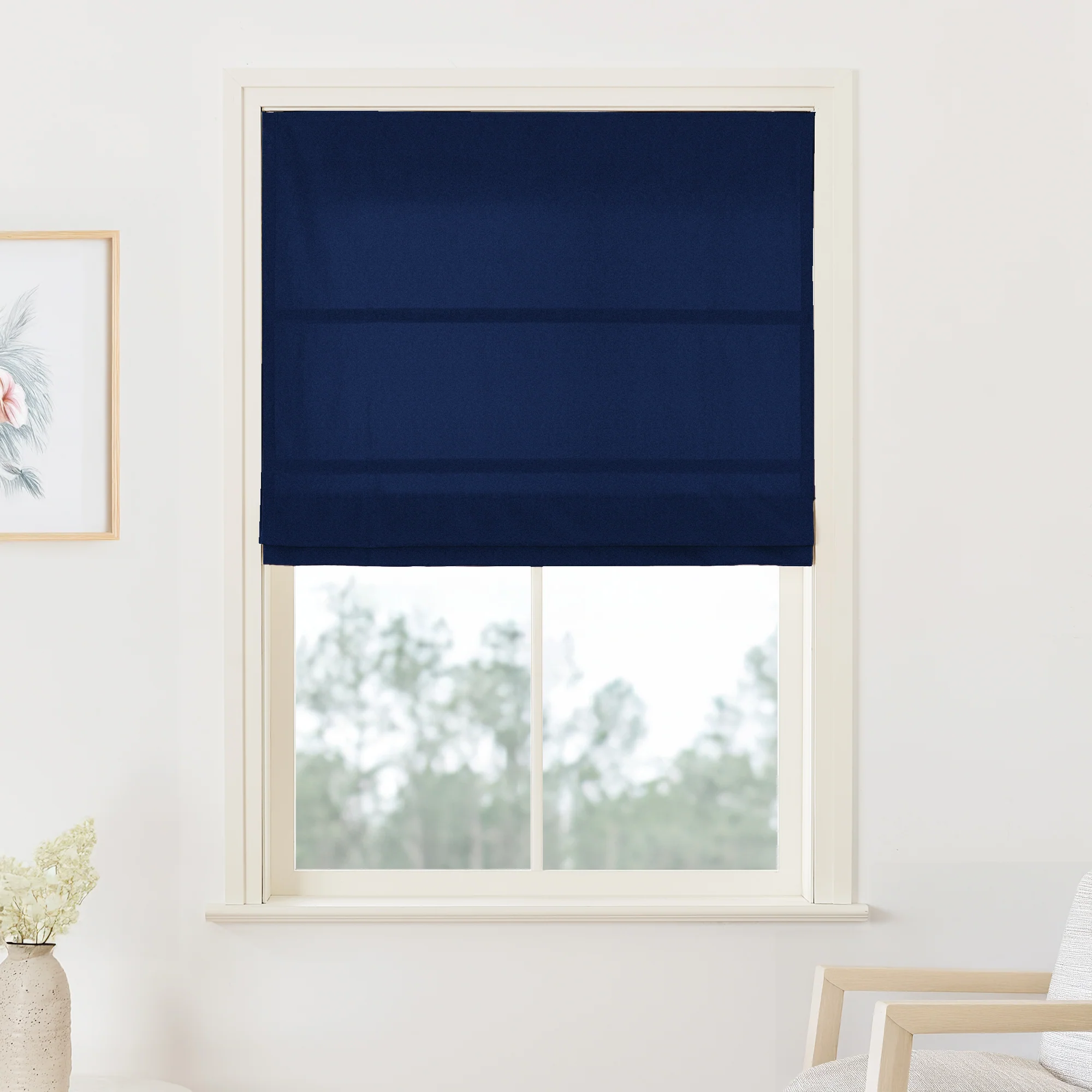 Maillard Velvet Roman Blackout Shades - Image 9
