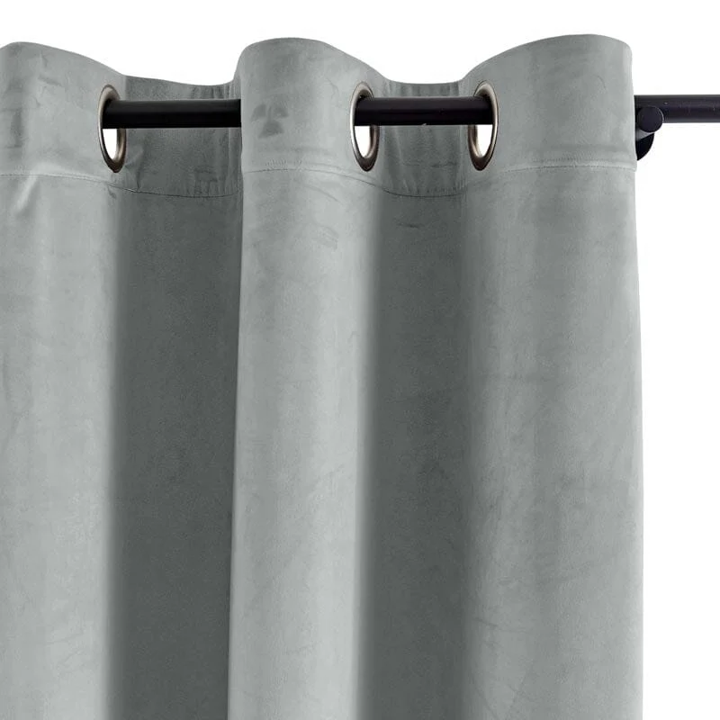 Maillard Velvet Curtains & Drapes Grommet - Image 32