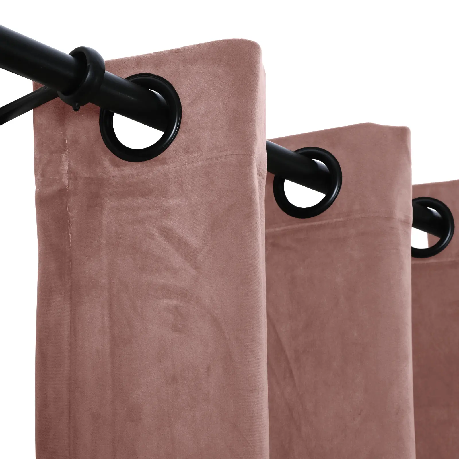Maillard Velvet Curtains & Drapes Grommet - Image 4