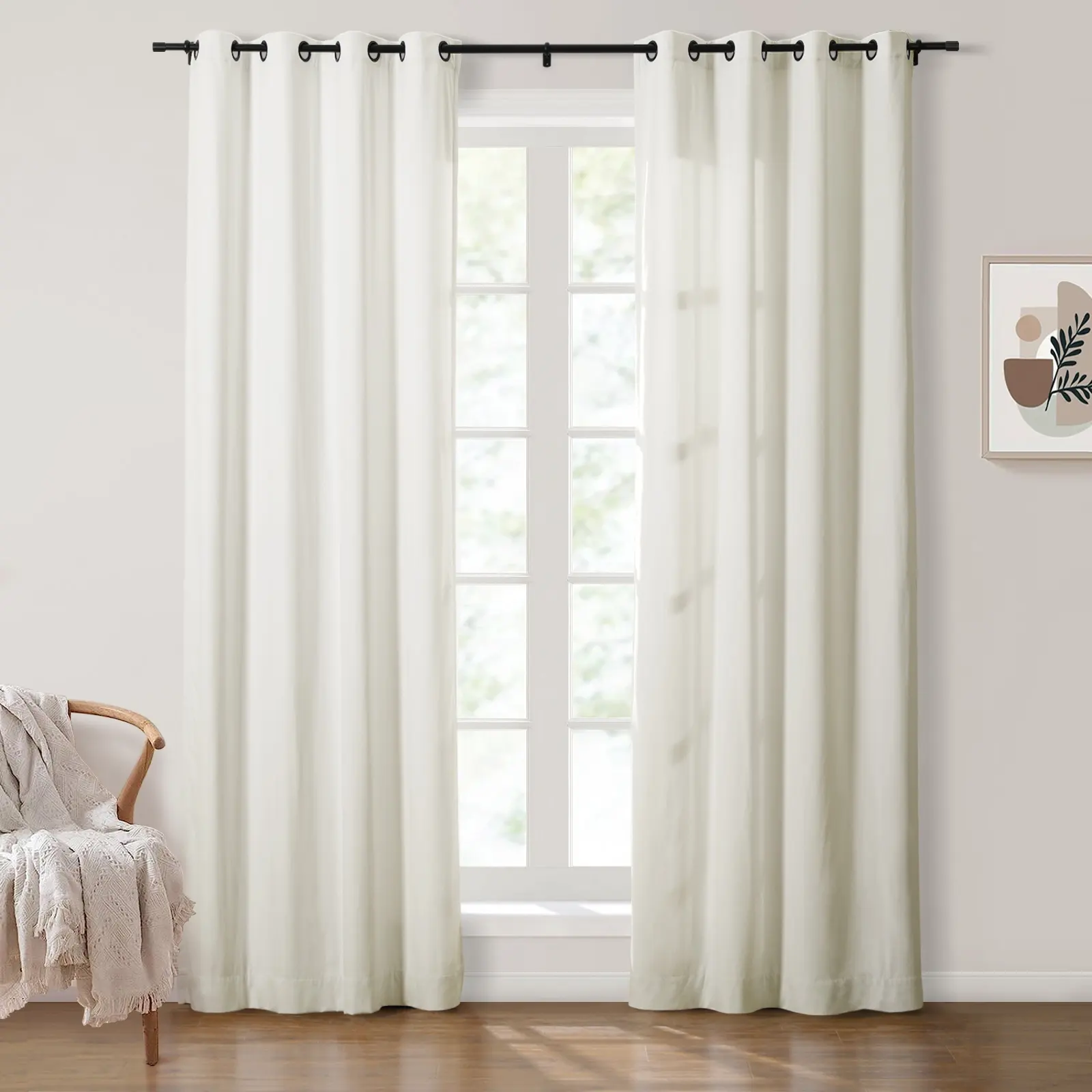 Maillard Velvet Curtains & Drapes Grommet - Image 68