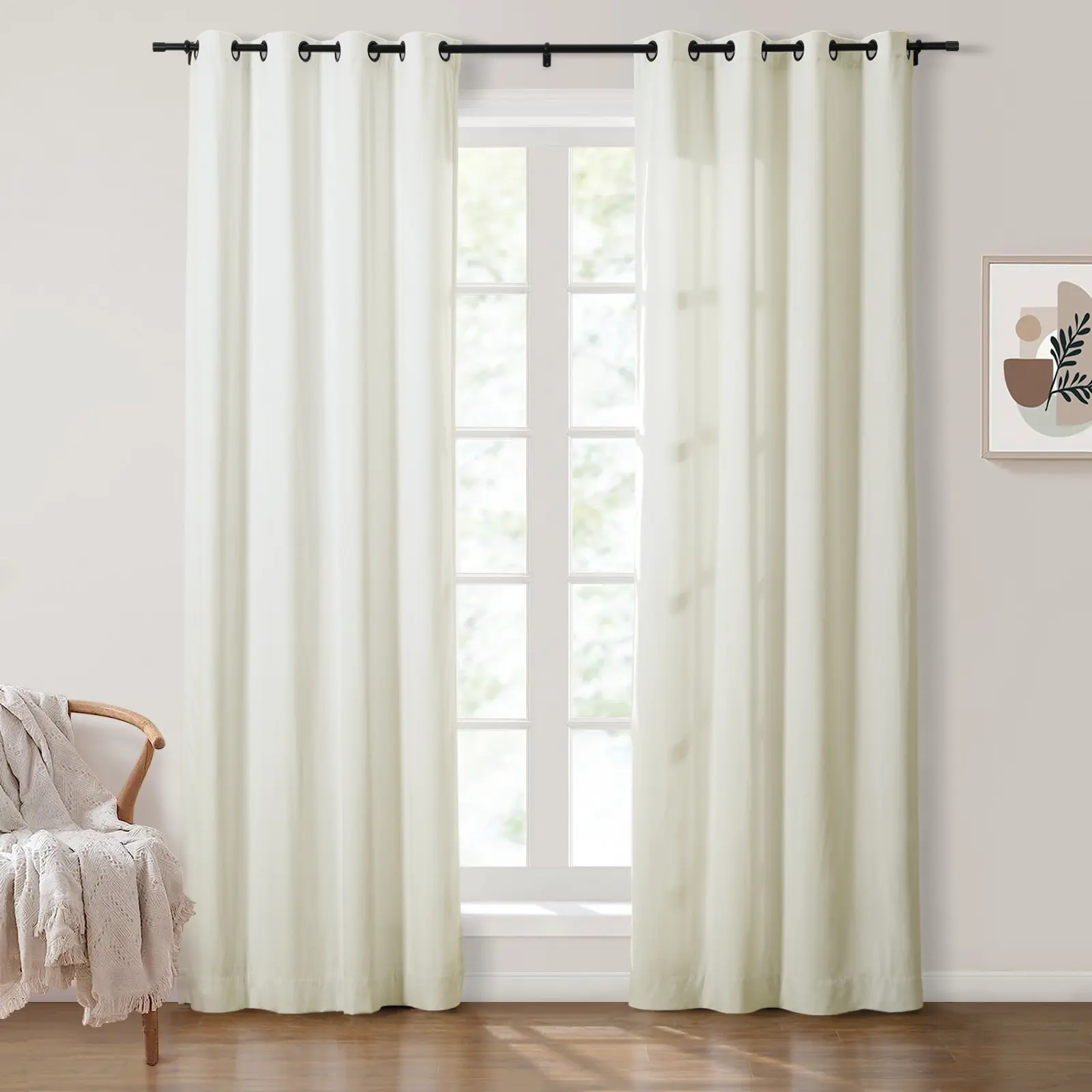 Maillard Velvet Curtains & Drapes Grommet - Image 89