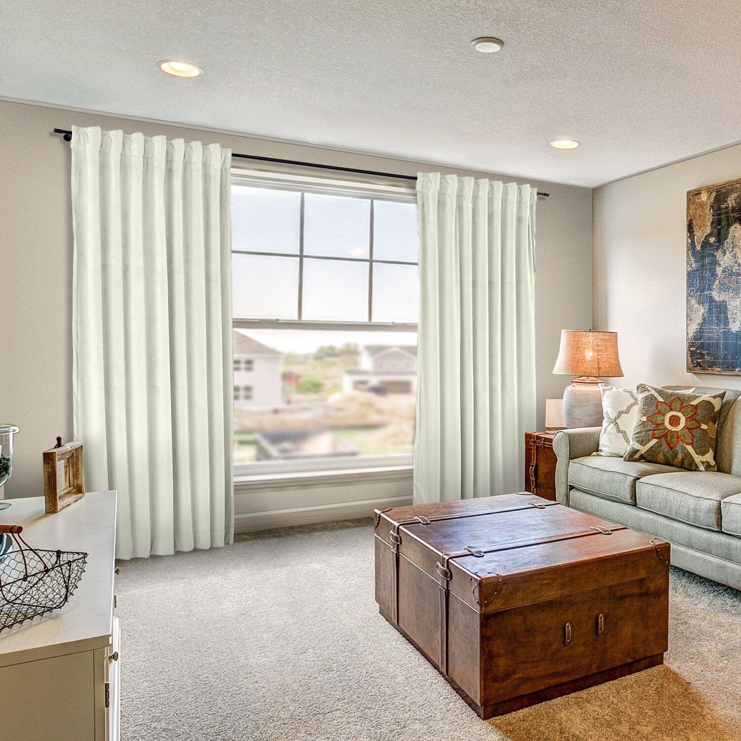 Maillard Velvet Curtains & Drapes Soft Top - Image 18