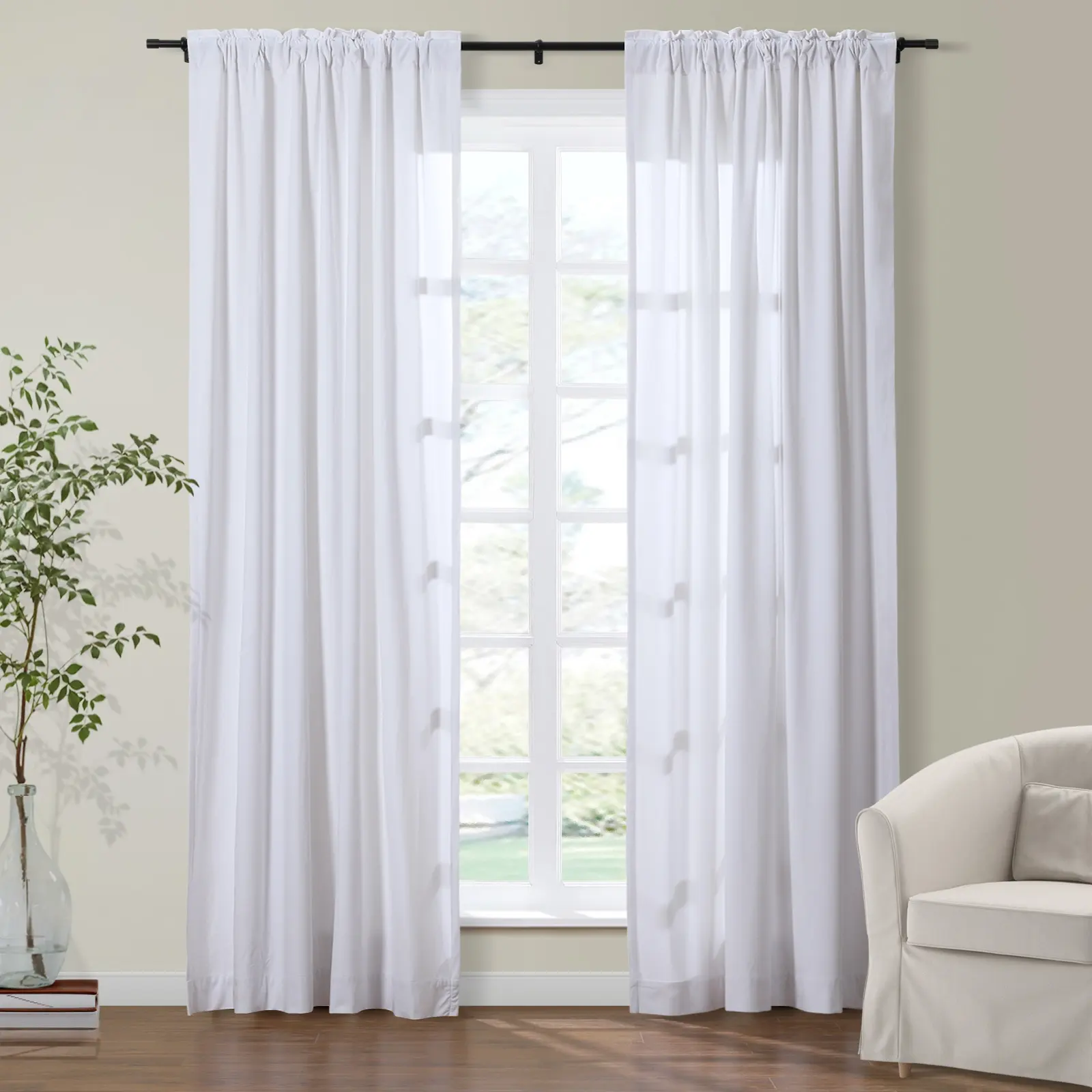 Maillard Velvet Curtains & Drapes Soft Top - Image 7